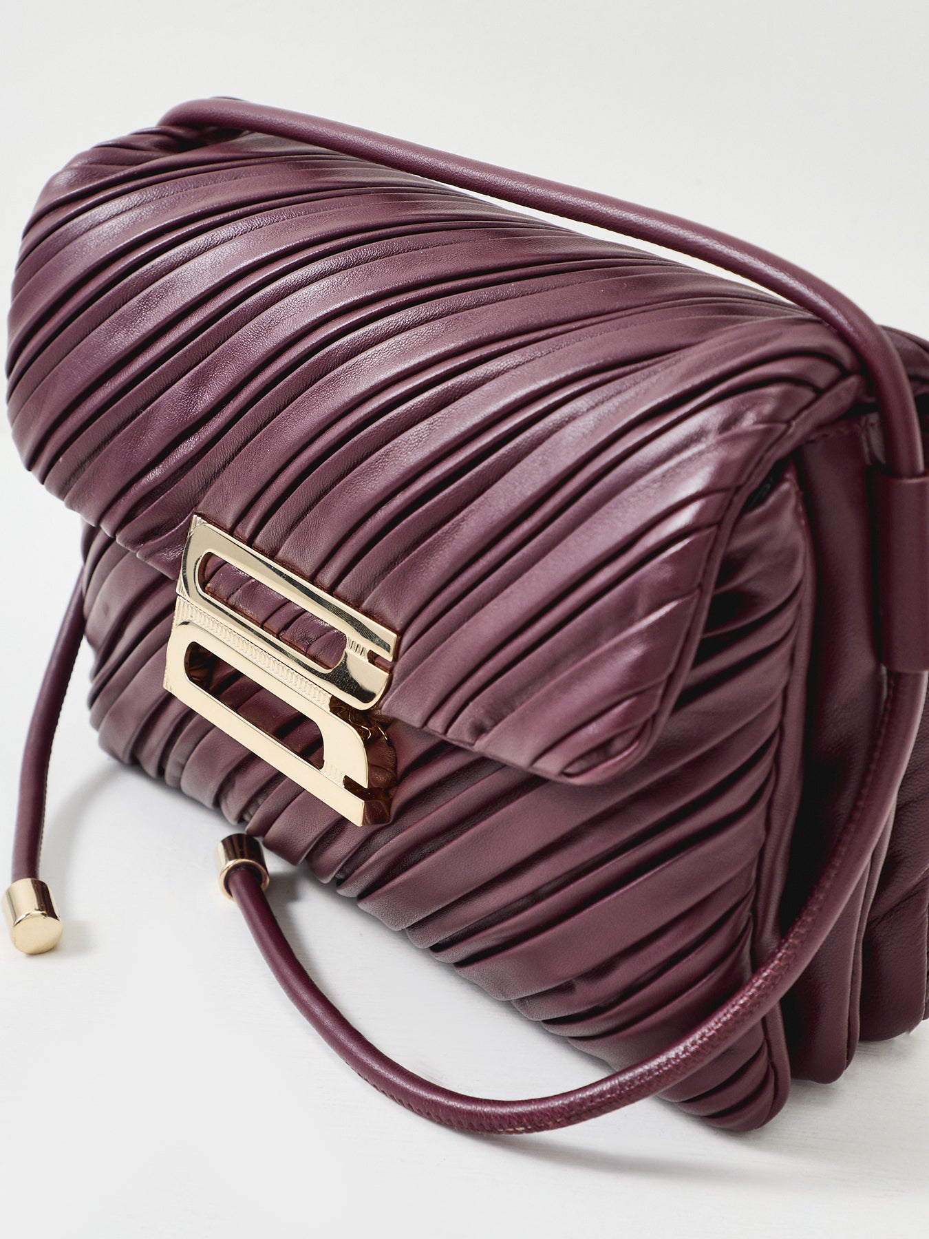 Soft Dorian Shoulder Bag Burgundy