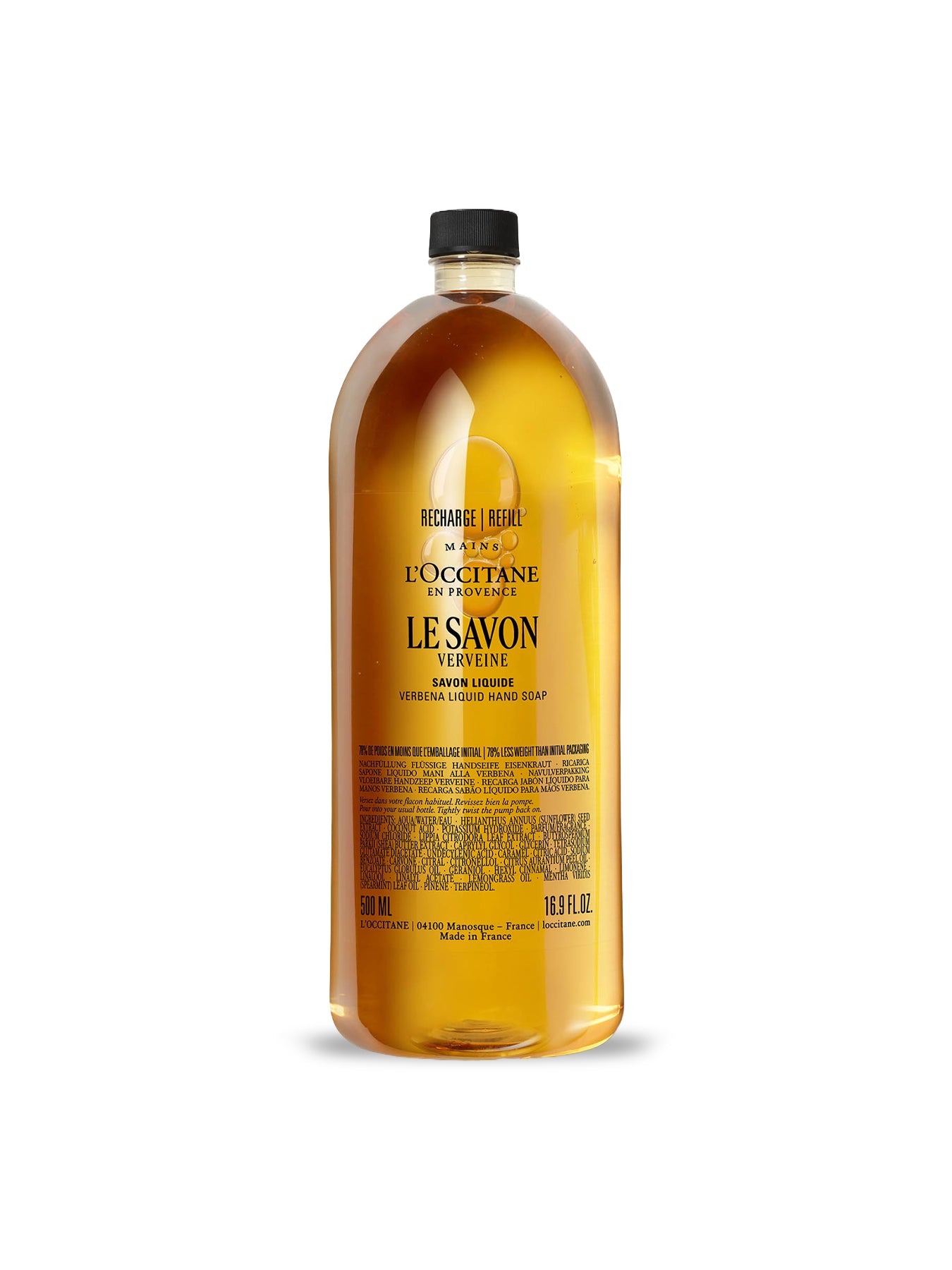 Shea Verbena Liquid Soap Eco Refill 500ml