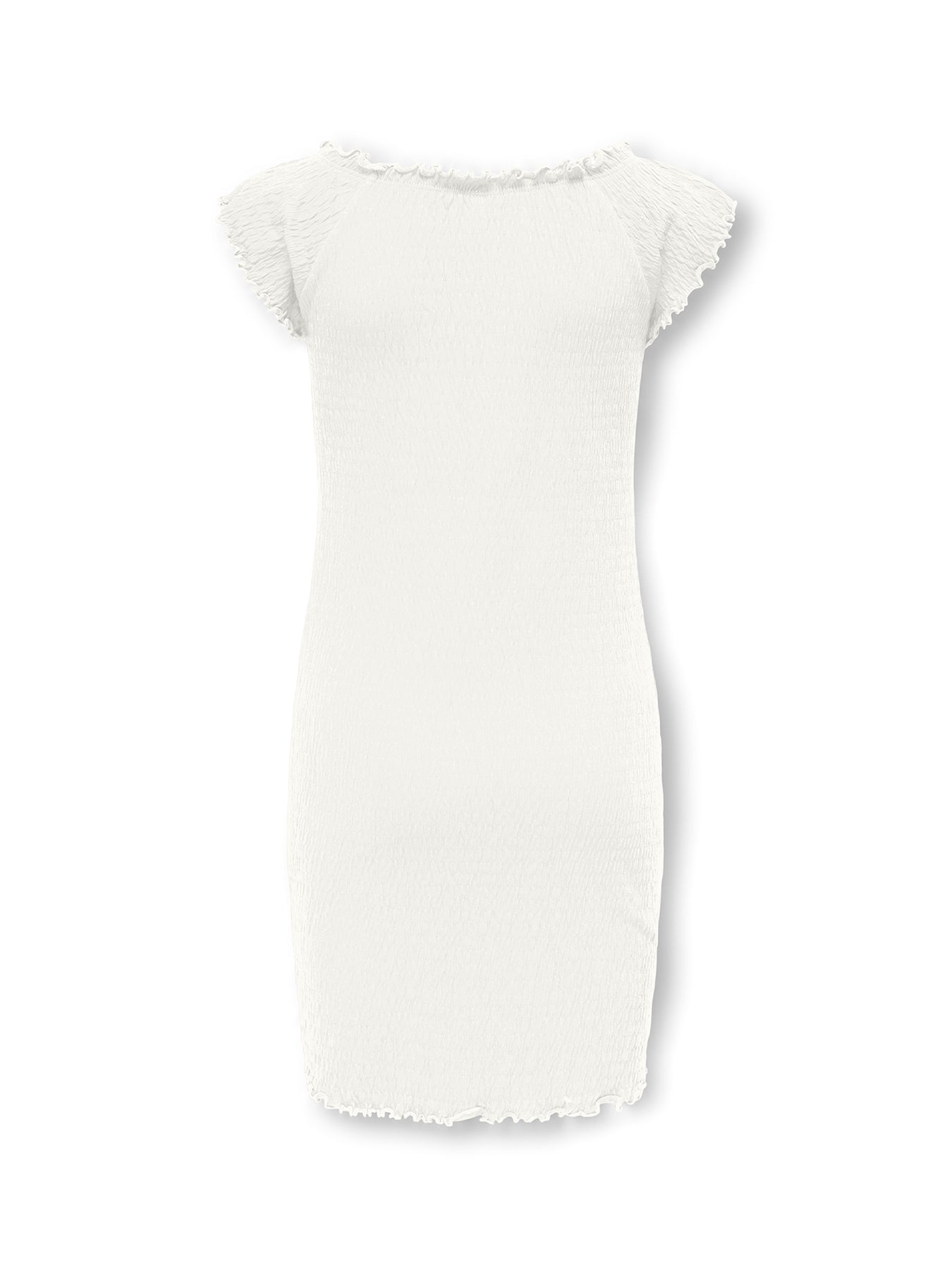 Kids' Short Sleeve Dress White