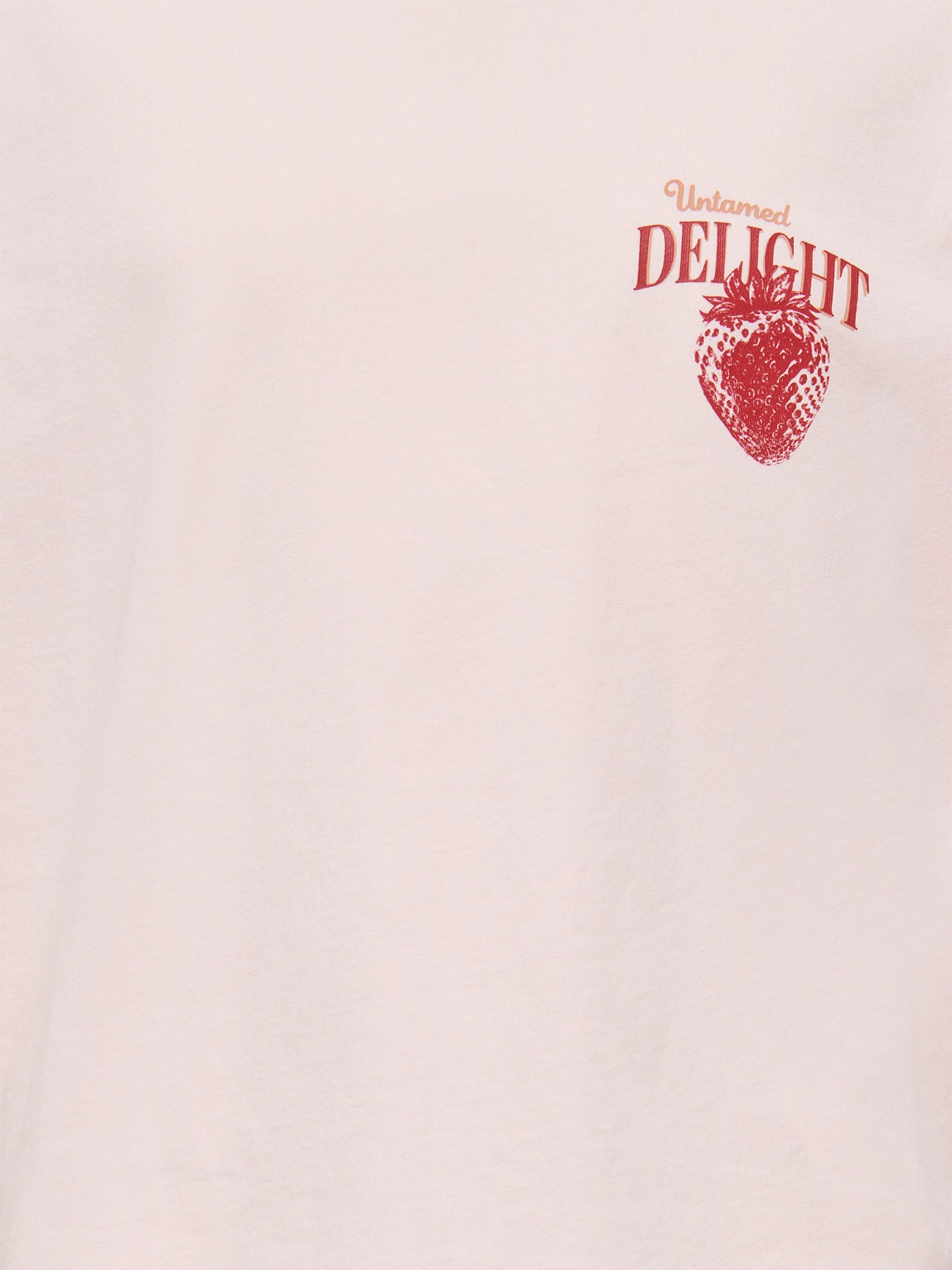 Kids' Printed Short Sleeve T-Shirt Pink