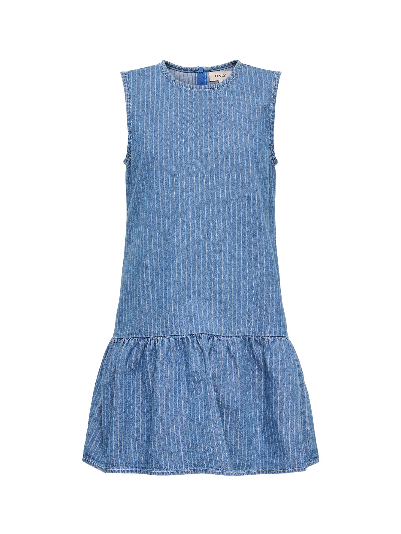 Kids' Yasmin Sleeveless Denim Dress Blue