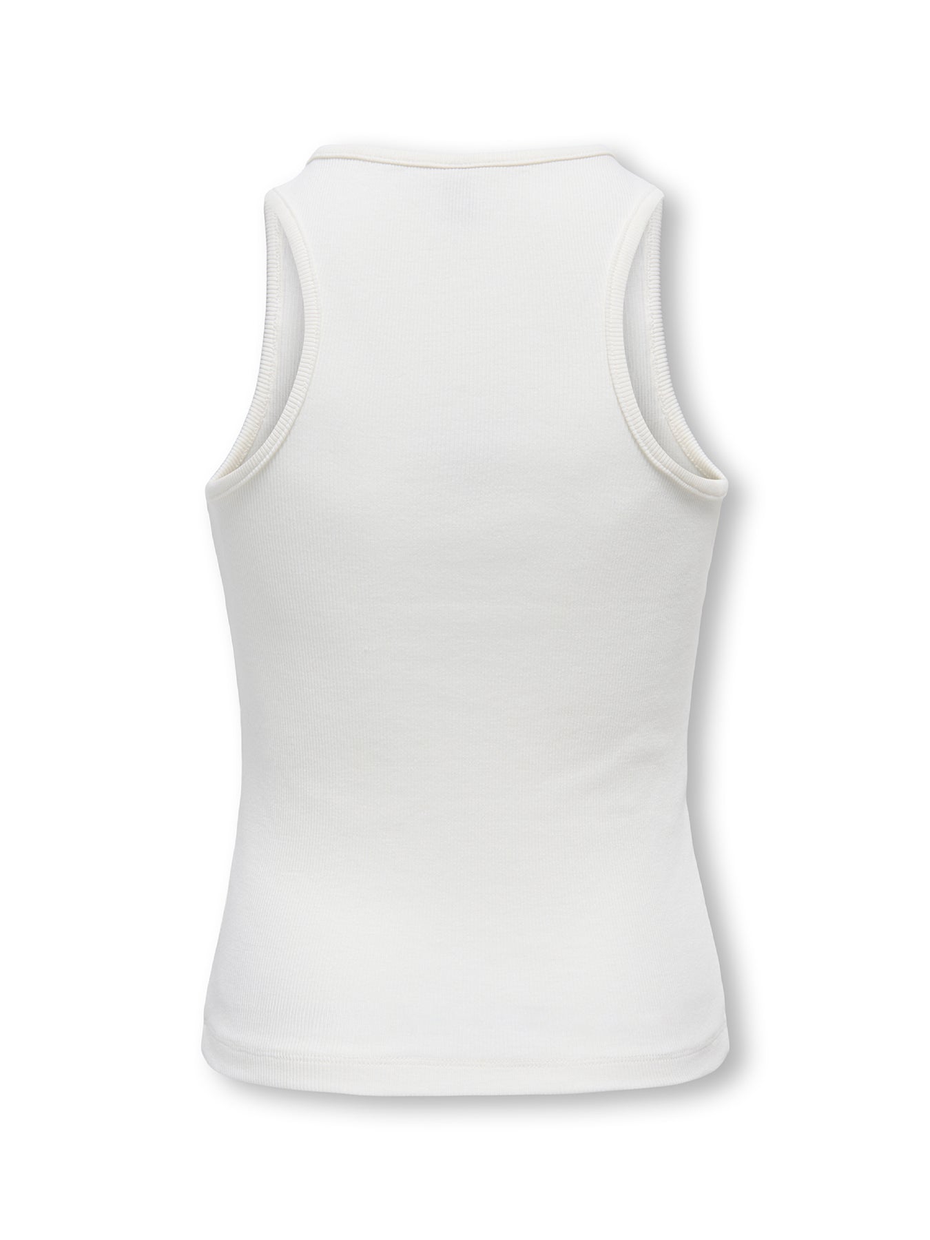 Kids' Embroidered Tank Top White
