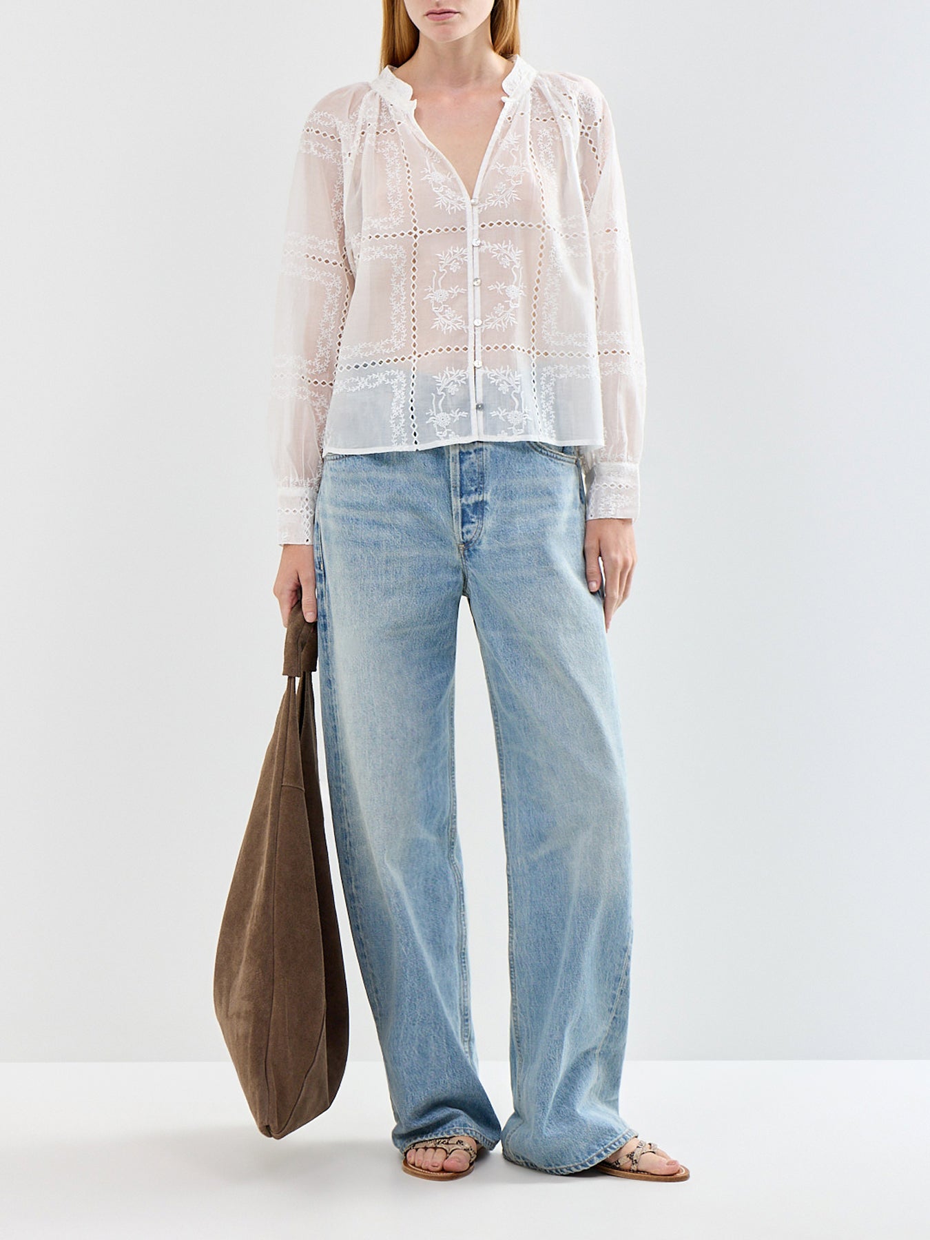 Francine Blouse White