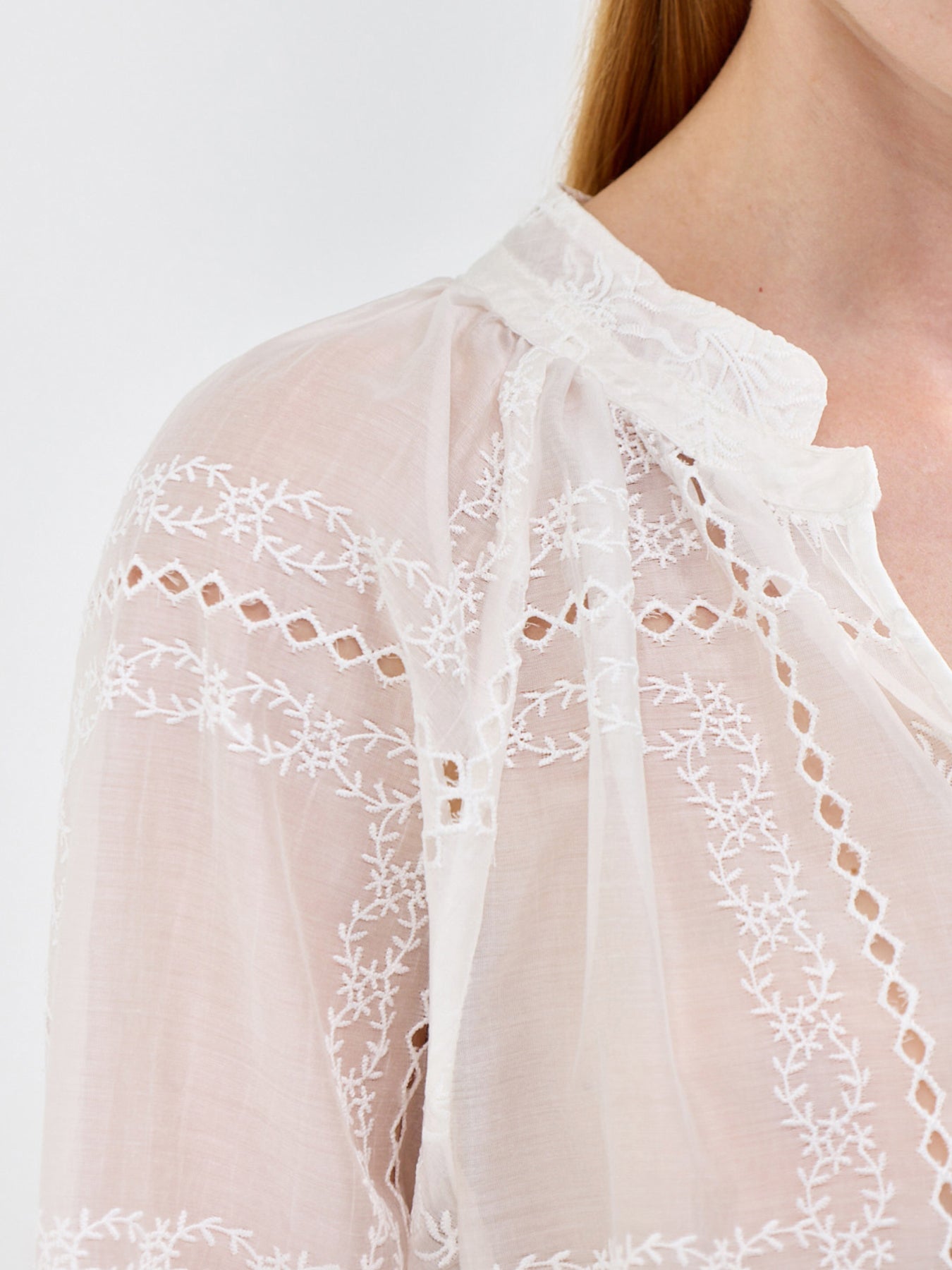 Francine Blouse White