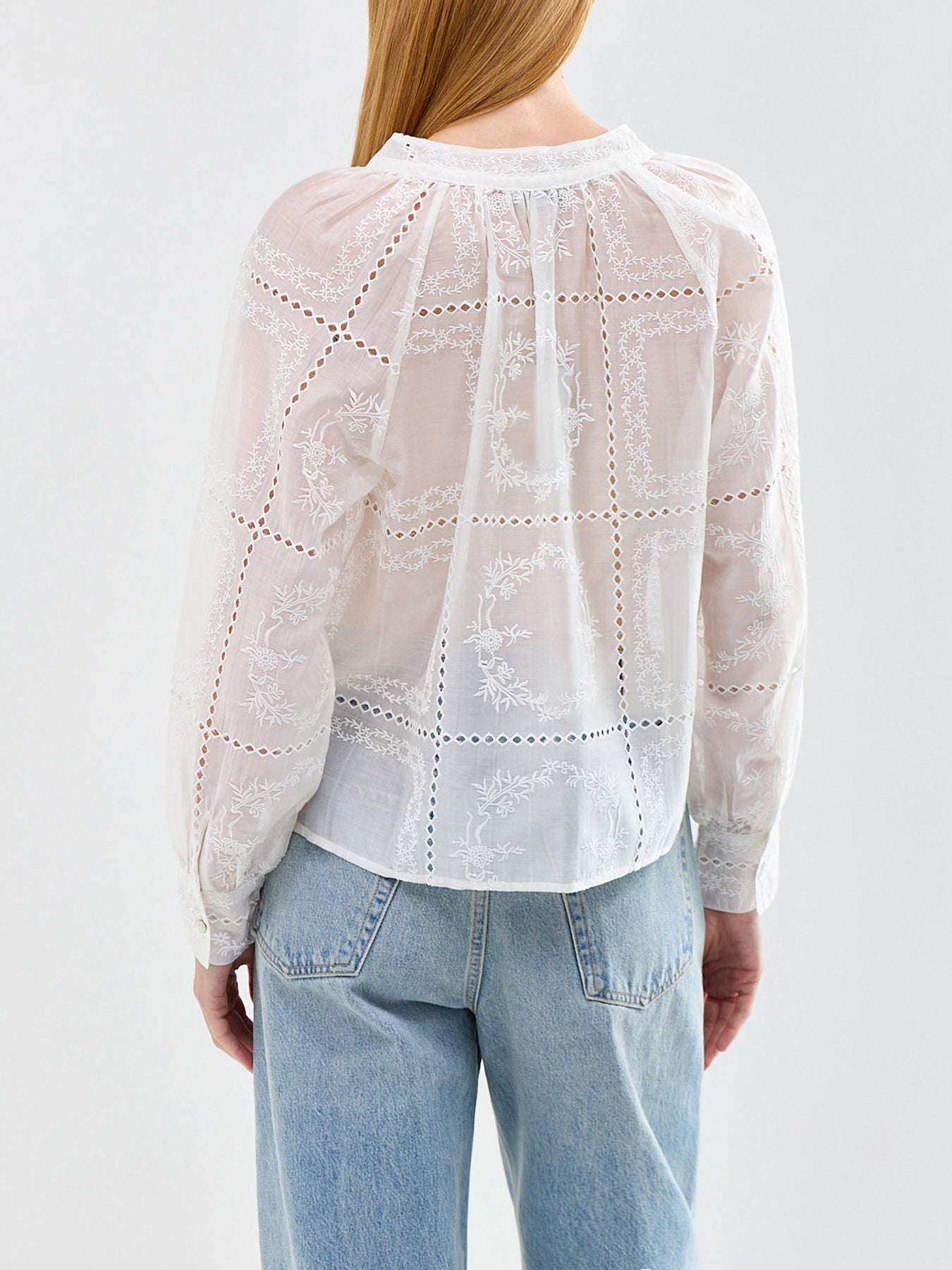 Francine Blouse White