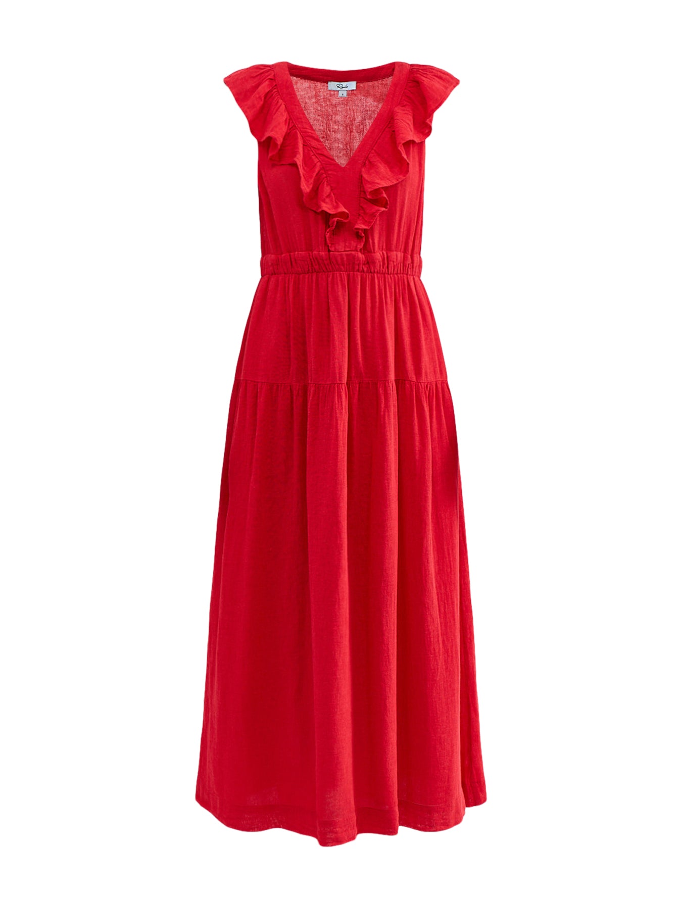 Beaux Dress Tomato Red