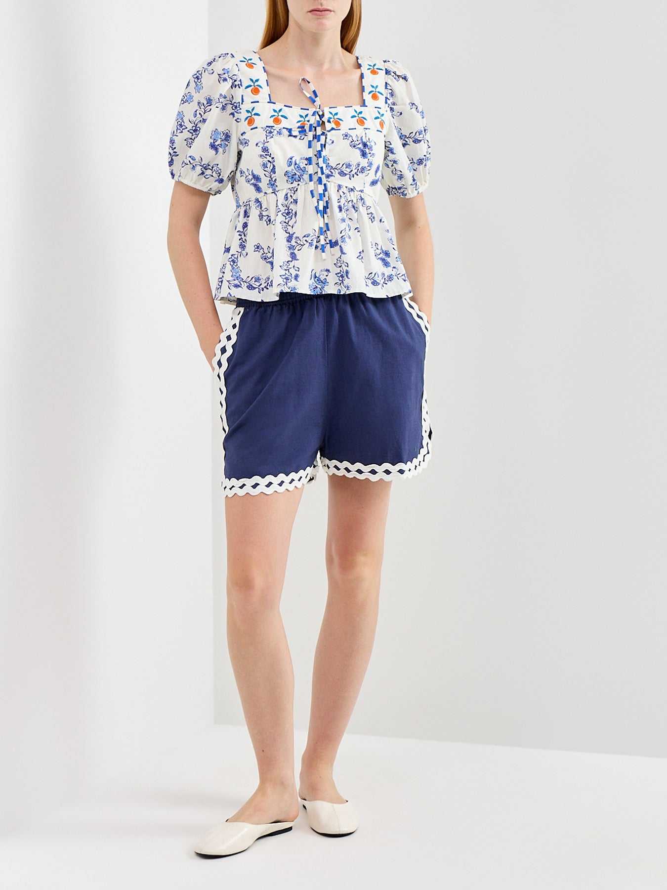 Presley Top White