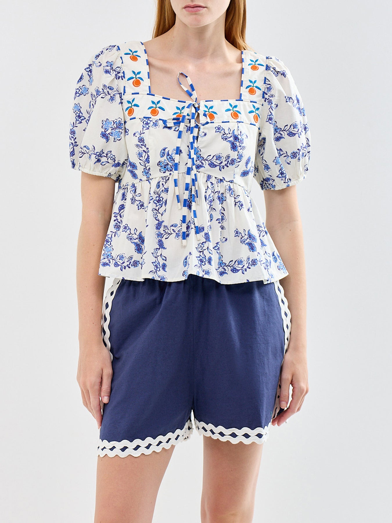 Presley Top White