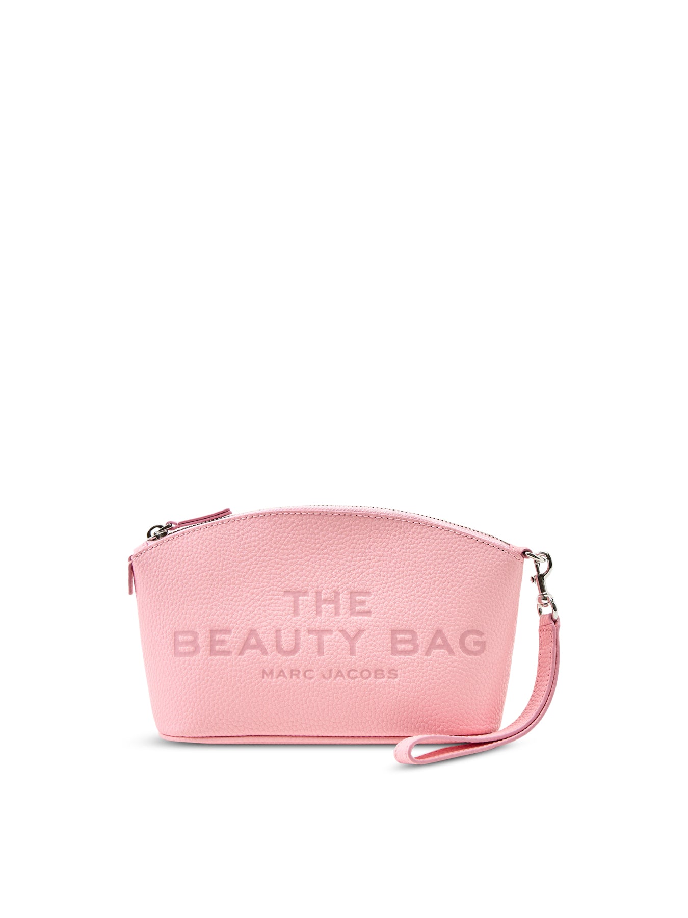 Leather Beauty Bag - Ribbon Pink