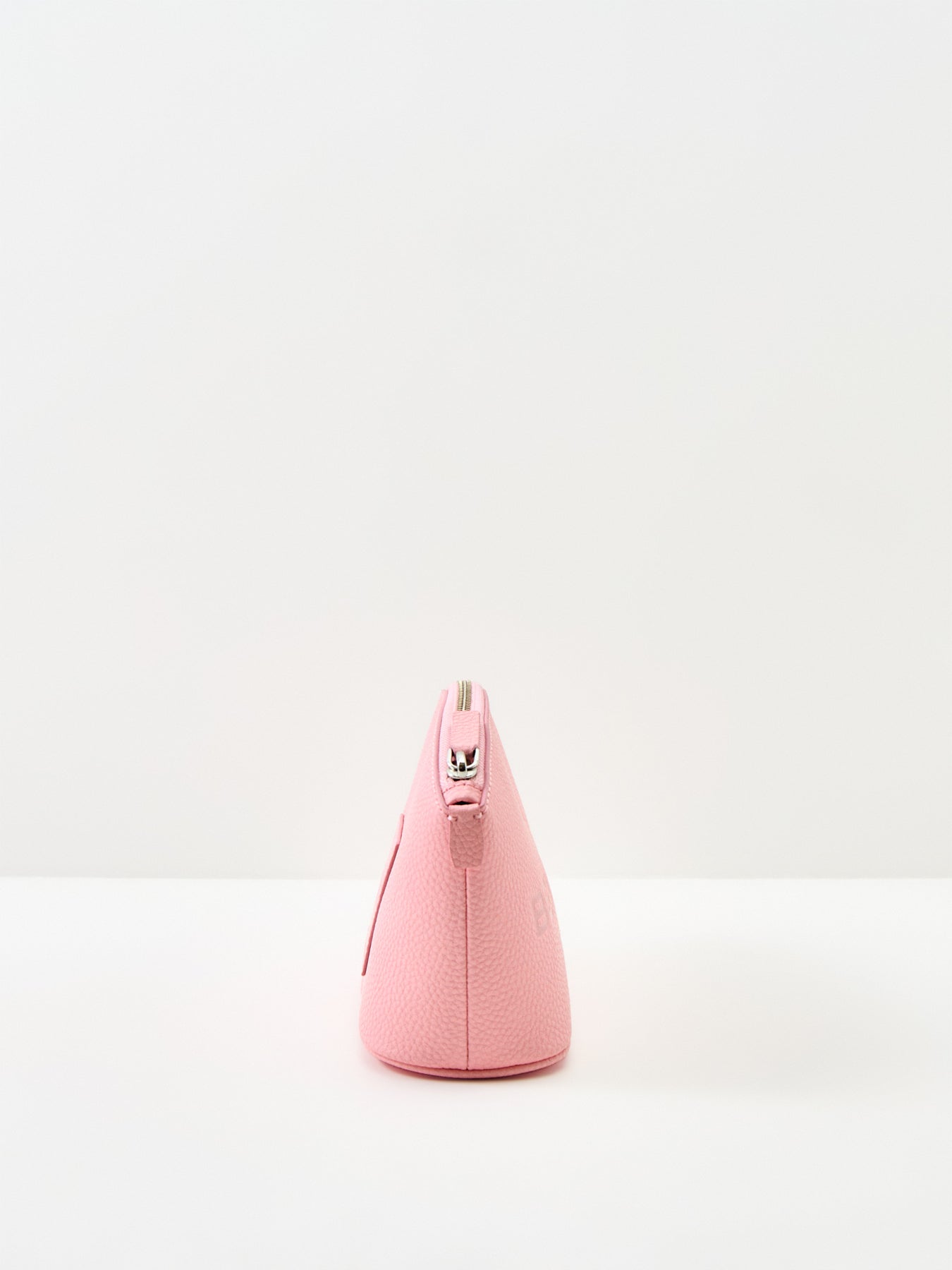 Leather Beauty Bag - Ribbon Pink