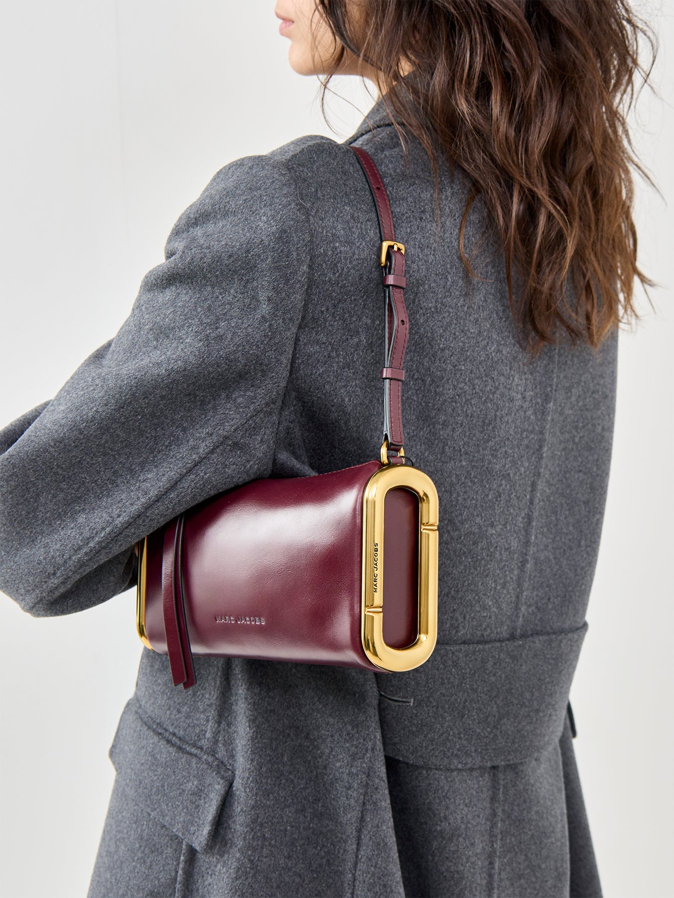 The Juliette Shoulder Bag Burgundy