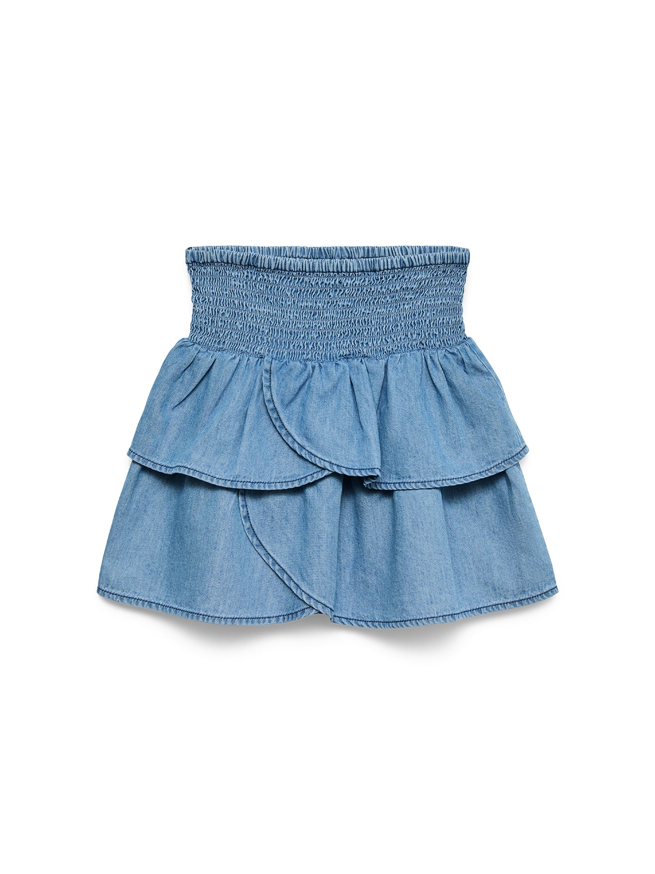 Kids' Ida Emma Smock Layer Skirt Blue