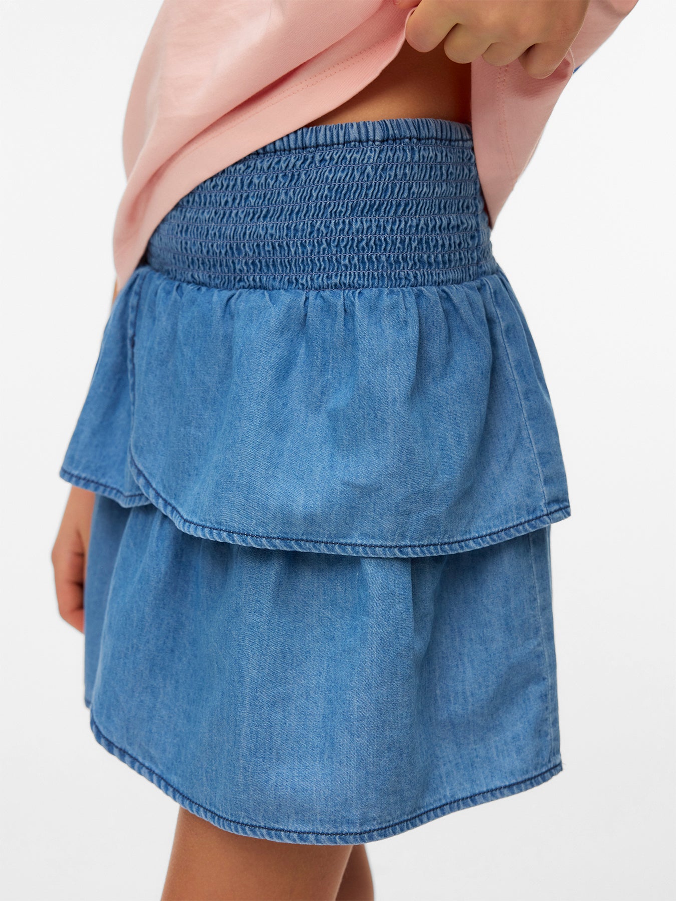Kids' Ida Emma Smock Layer Skirt Blue