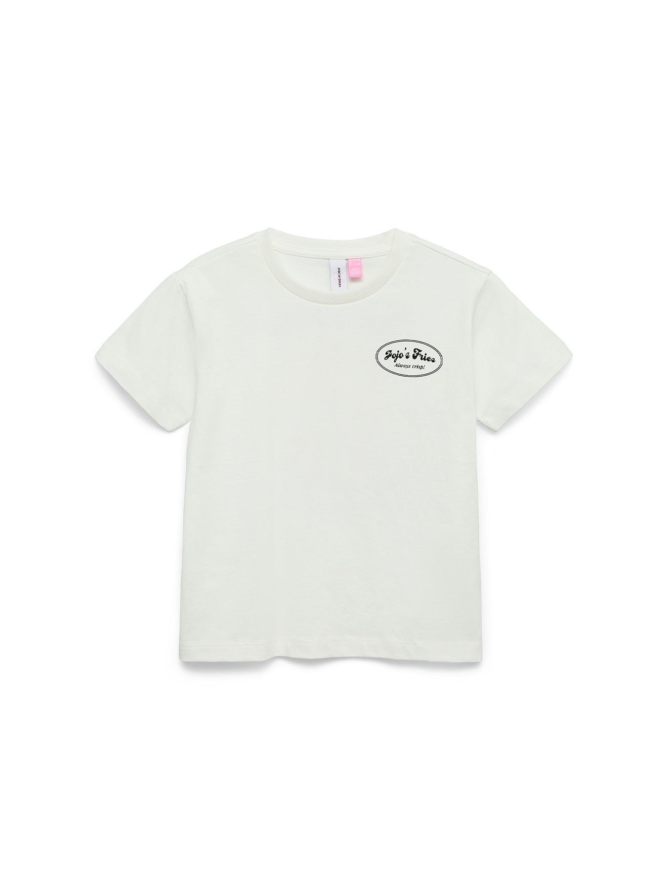 Kids' Zandra Caty Short Sleeve Top White