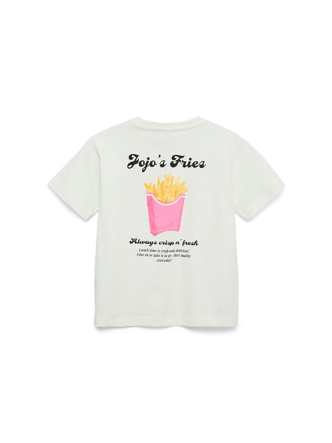 Kids' Zandra Caty Short Sleeve Top White