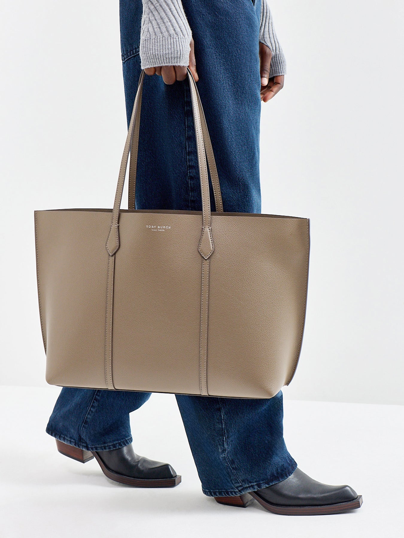Perry Tote Bag Taupe