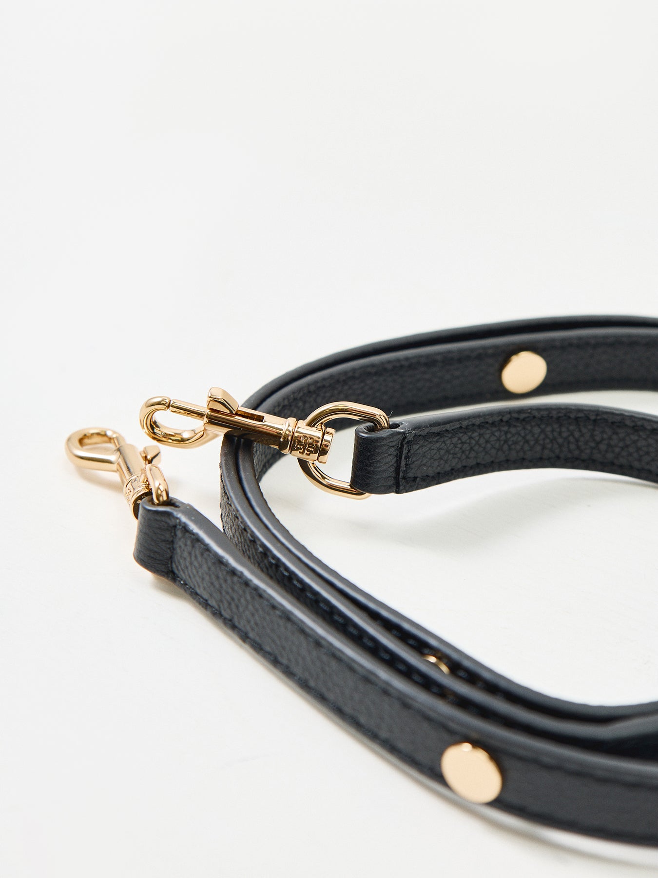Romy Medium Leather Bucket Bag Black