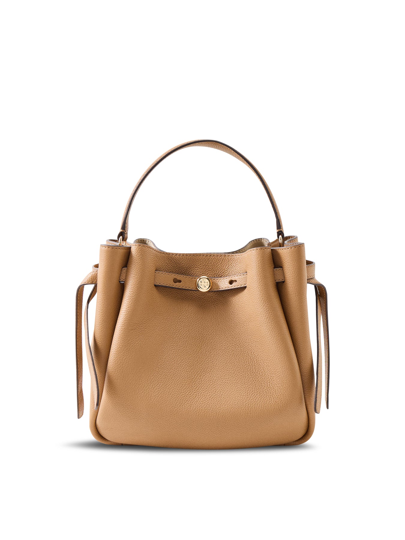 Romy Medium Bucket Bag Tan