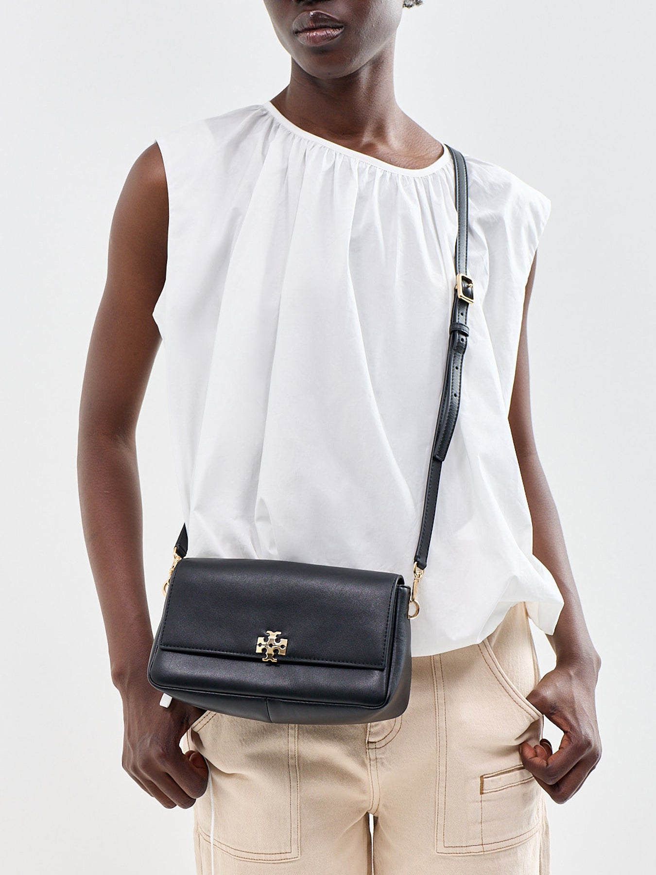 Charlie Small Shoulder Bag Black