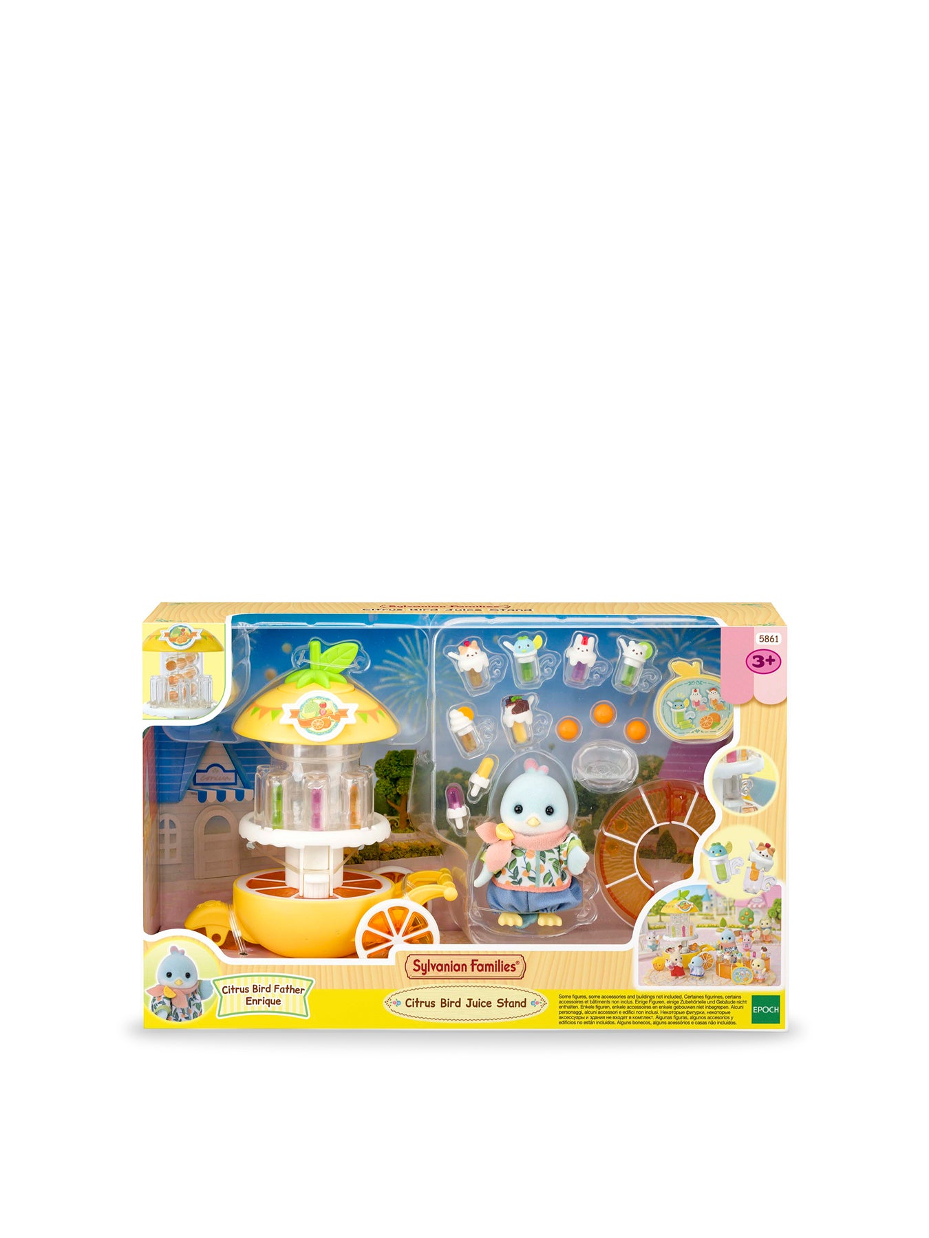 Citrus Bird Family Set