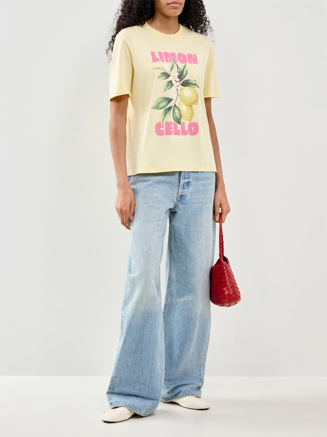 Lucy Short Sleeve T-Shirt Yellow