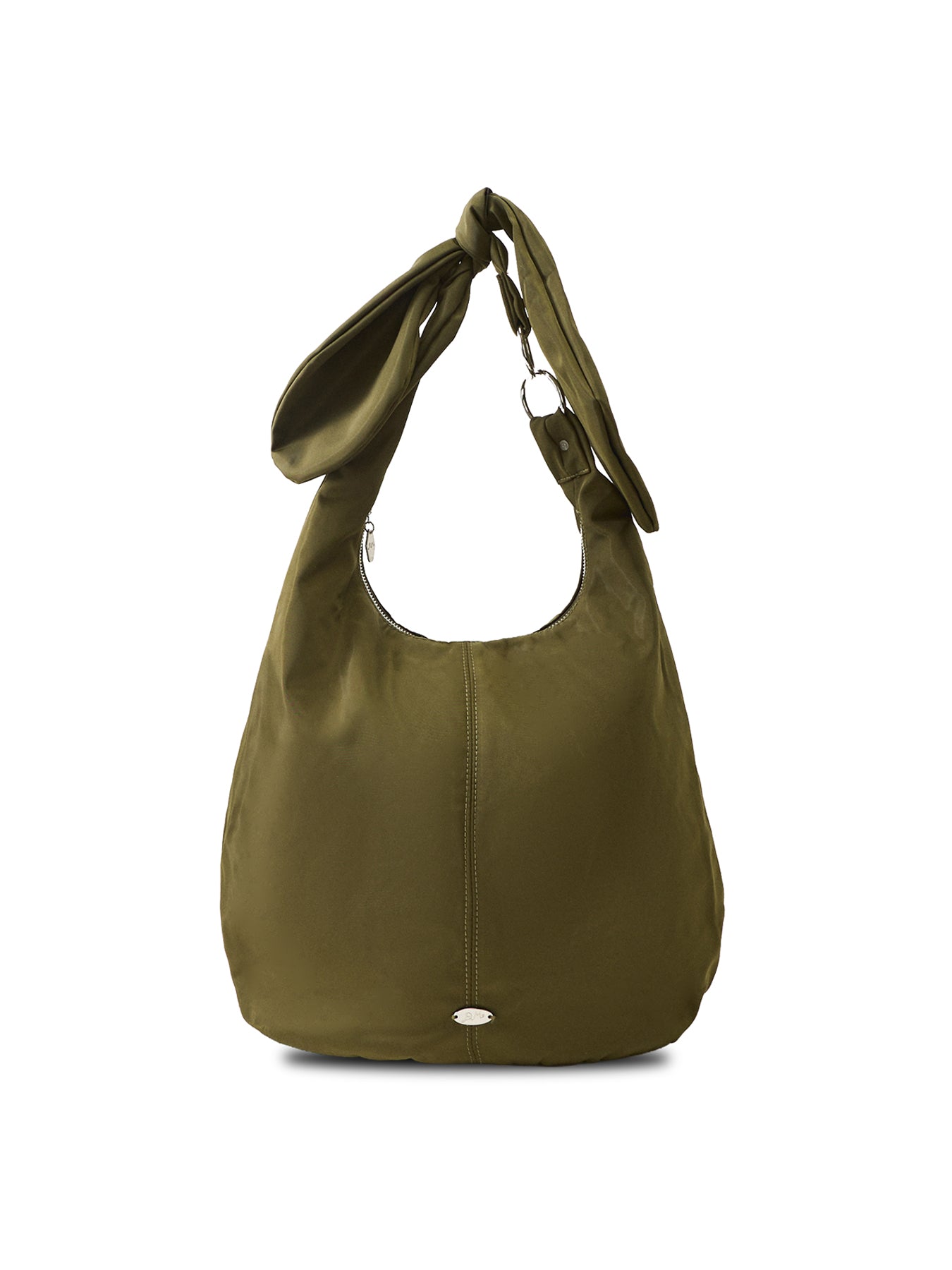 Gene Oversized Recycled Nylon Tote Bag Green