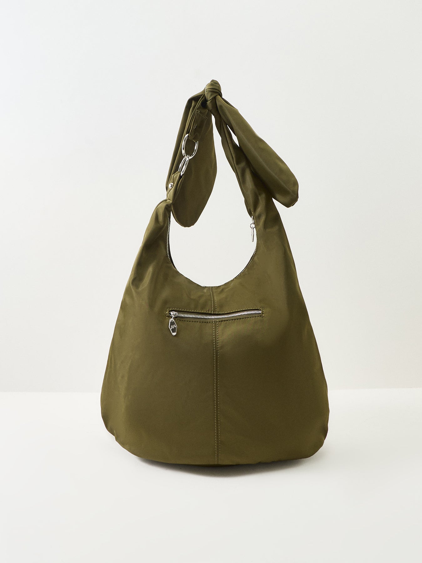 Gene Oversized Recycled Nylon Tote Bag Green