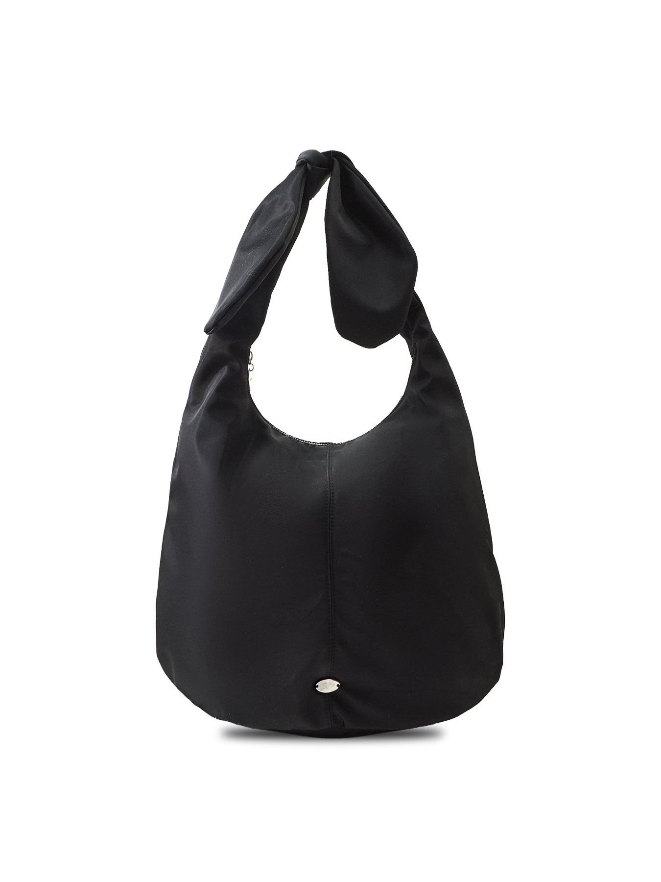 Gene Oversized Recycled Nylon Tote Bag Black
