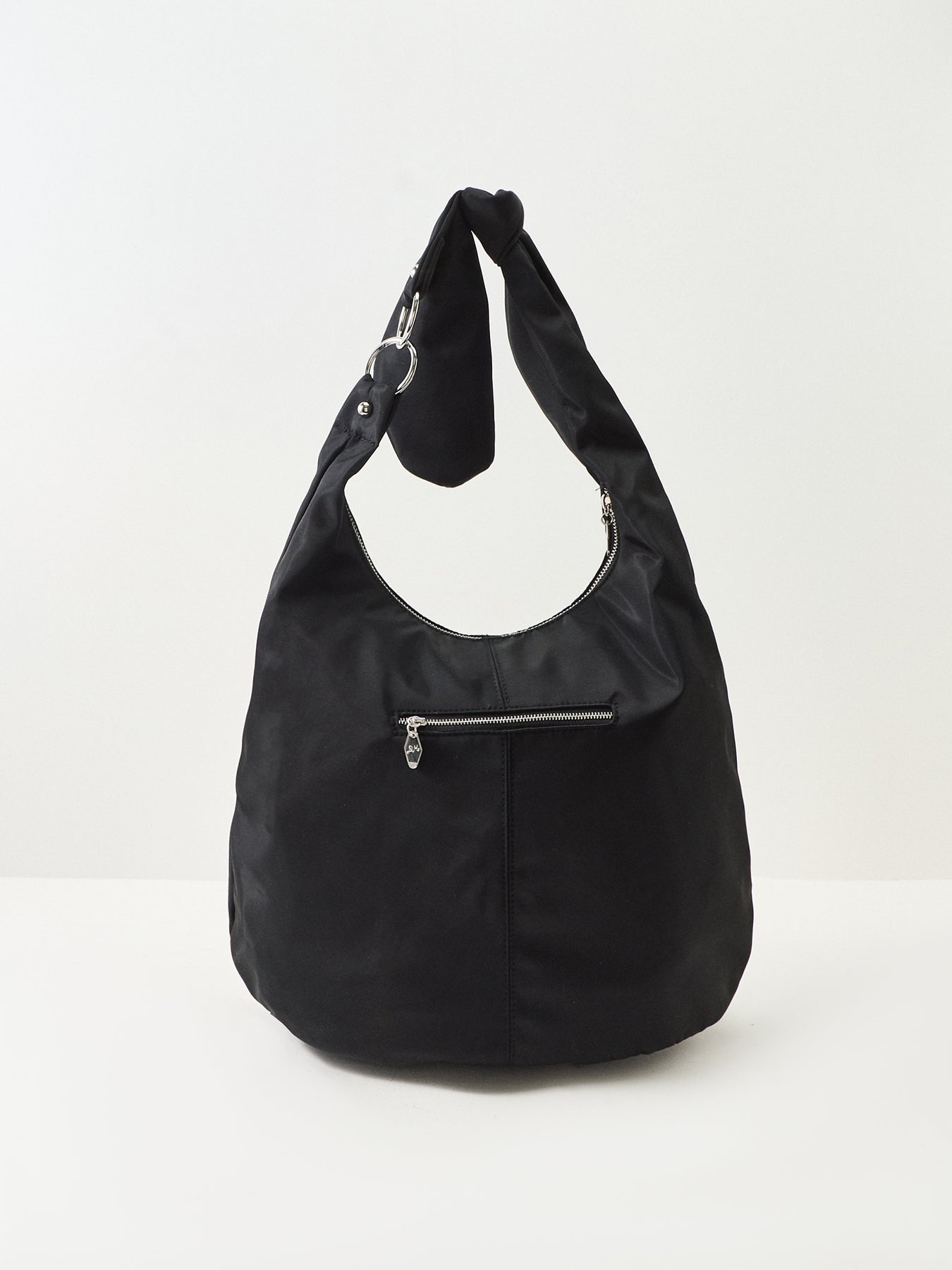 Gene Oversized Recycled Nylon Tote Bag Black