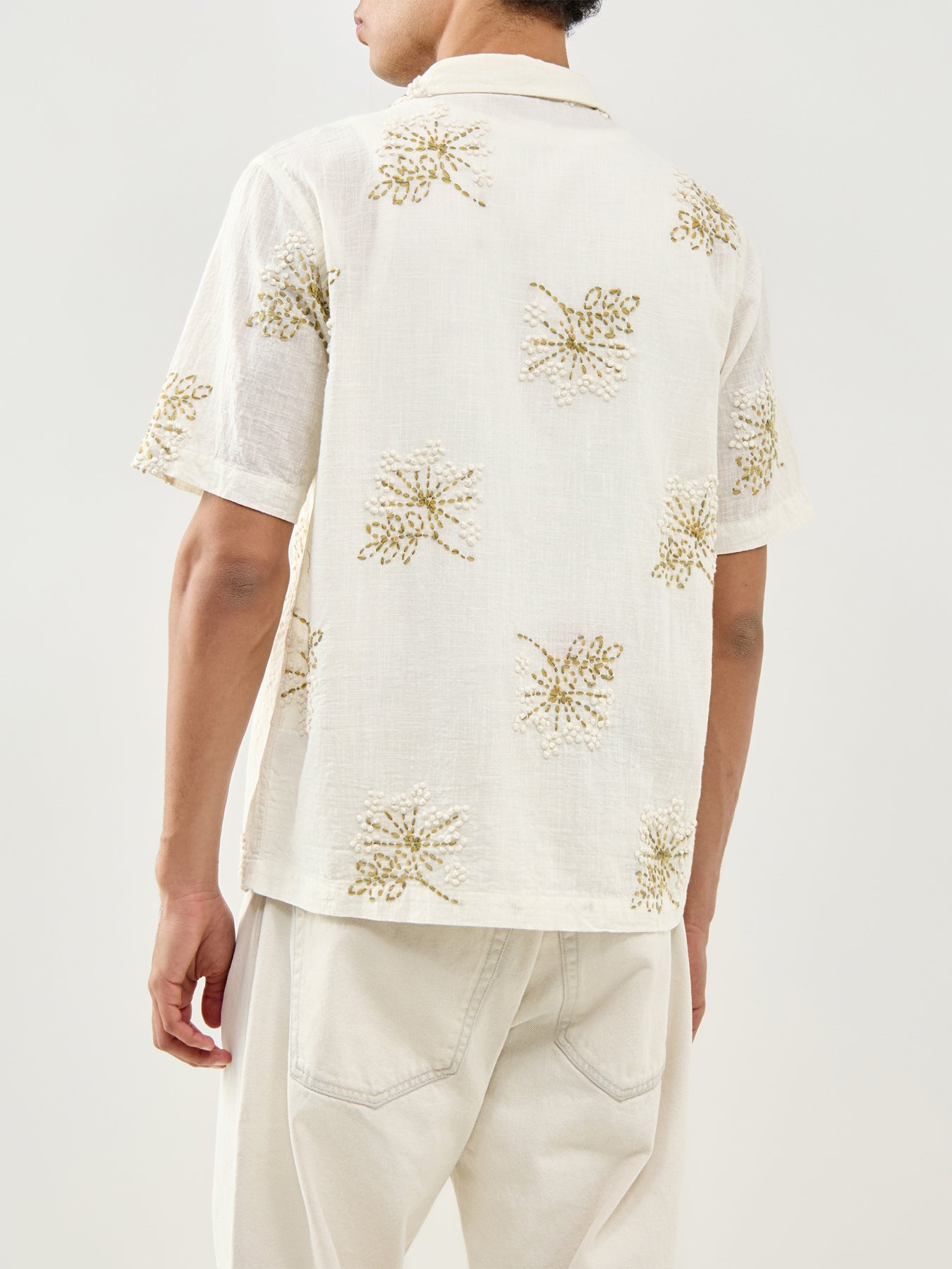 Road Short Sleeve Shirt Ecru