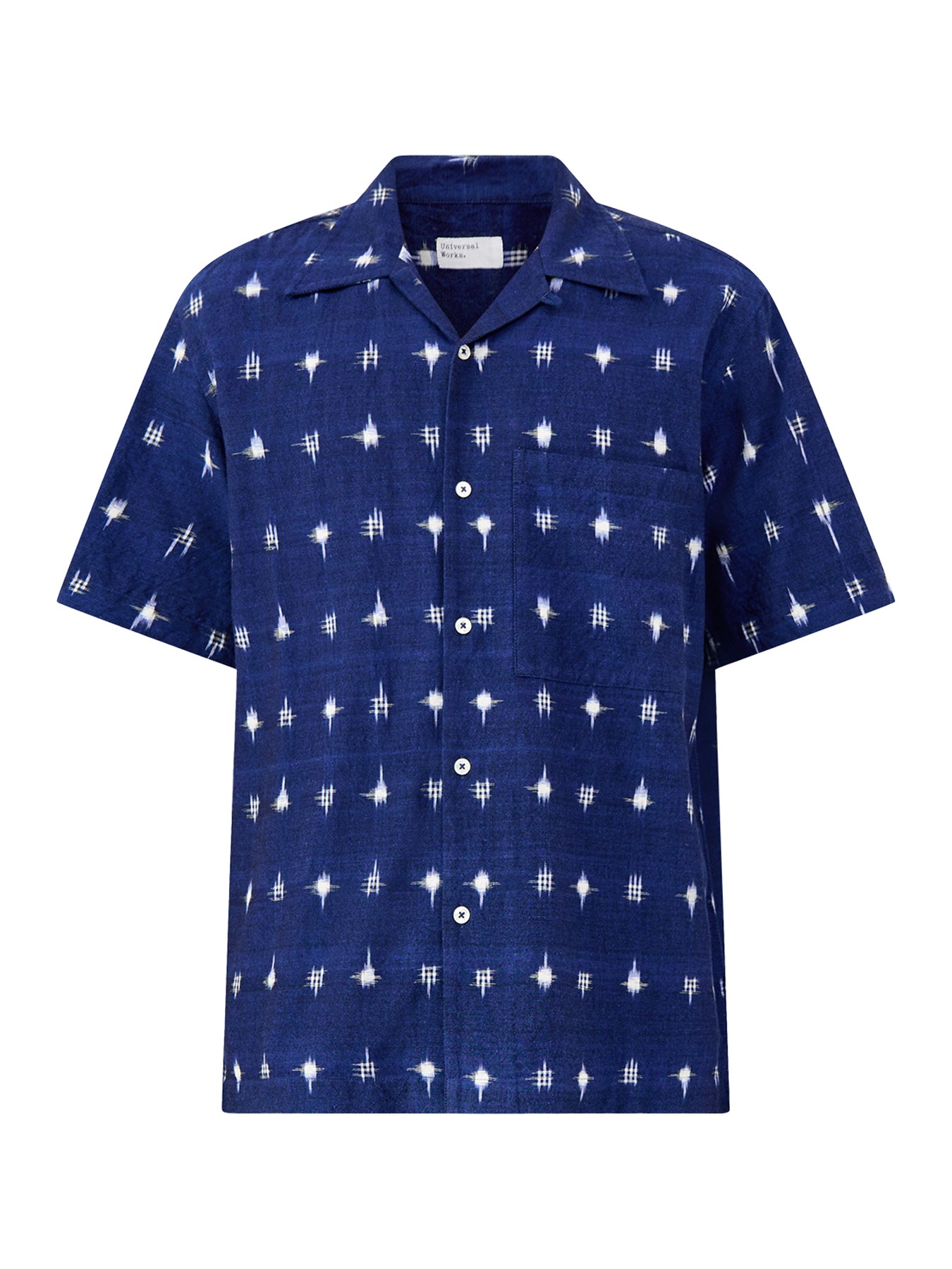 Camp Short Sleeve Shirt Indigo