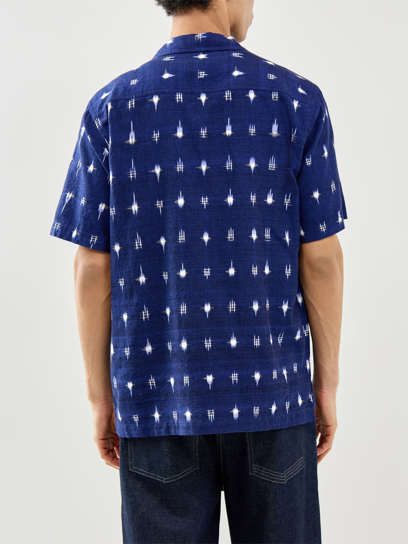 Camp Short Sleeve Shirt Indigo