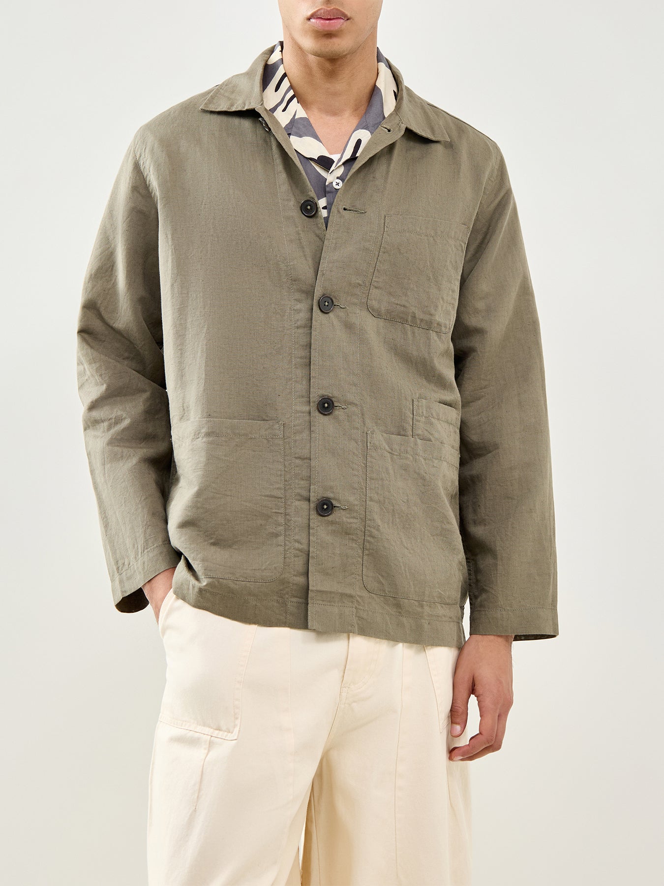 Bakers Overshirt Olive
