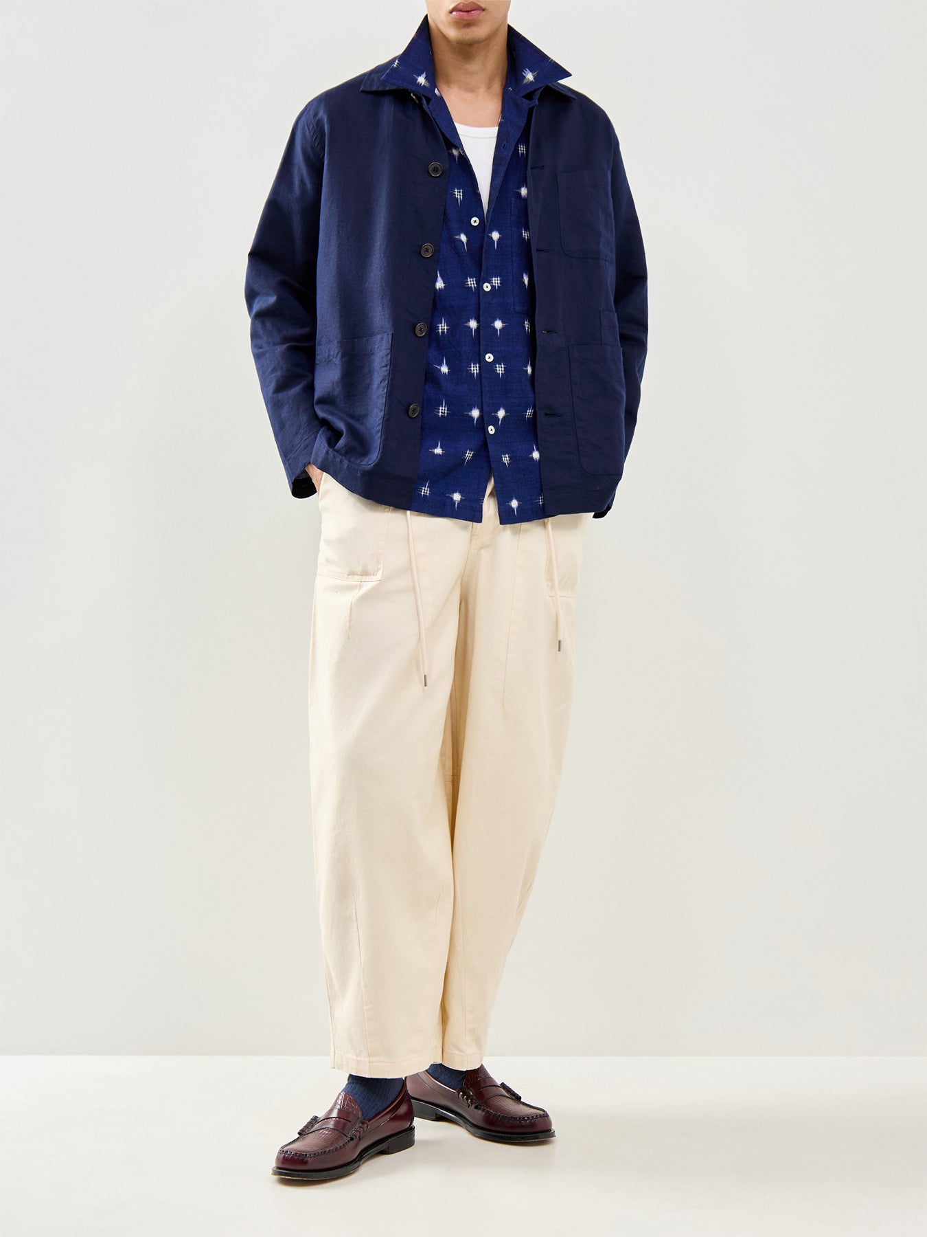 Bakers Overshirt Navy