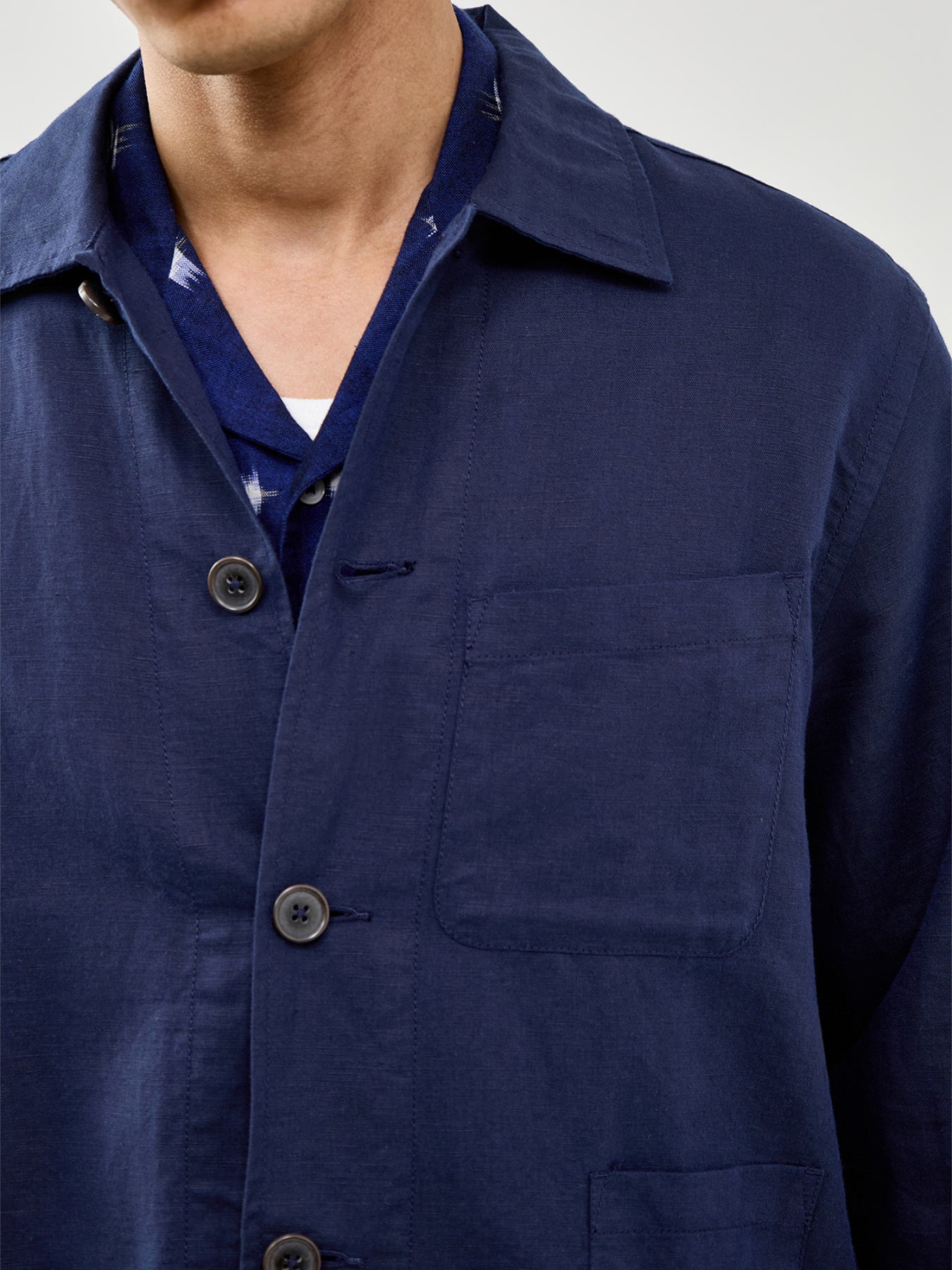 Bakers Overshirt Navy
