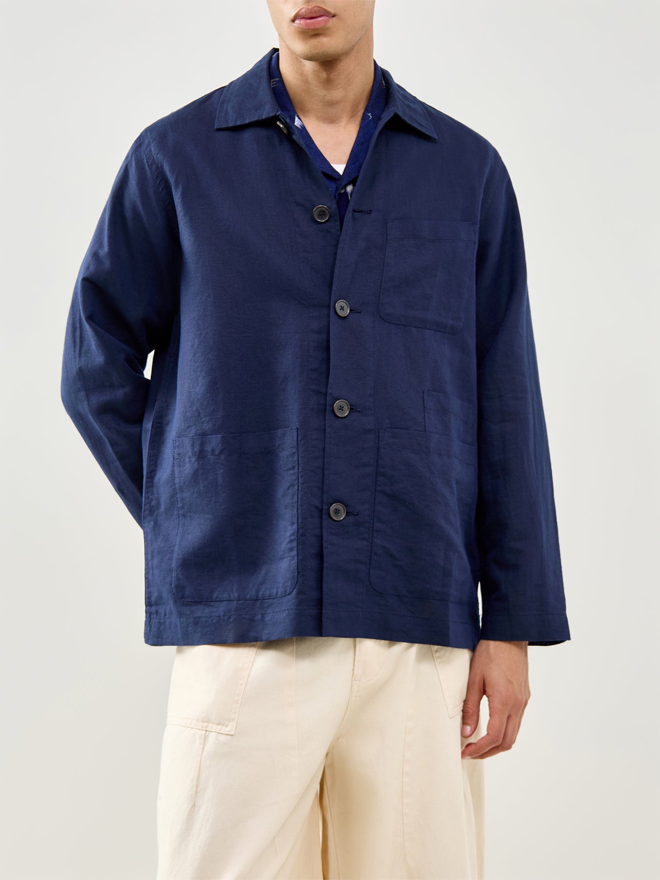 Bakers Overshirt Navy