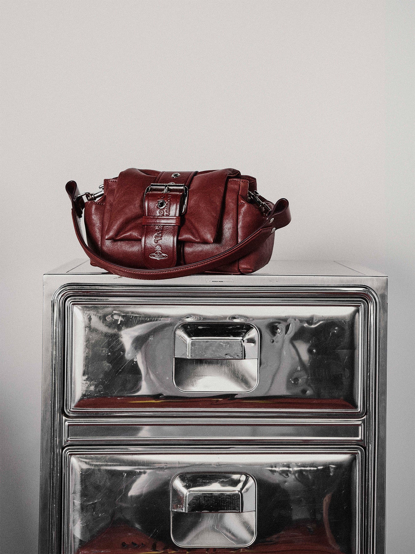 Hazel Treasure Shoulder Bag Burgundy