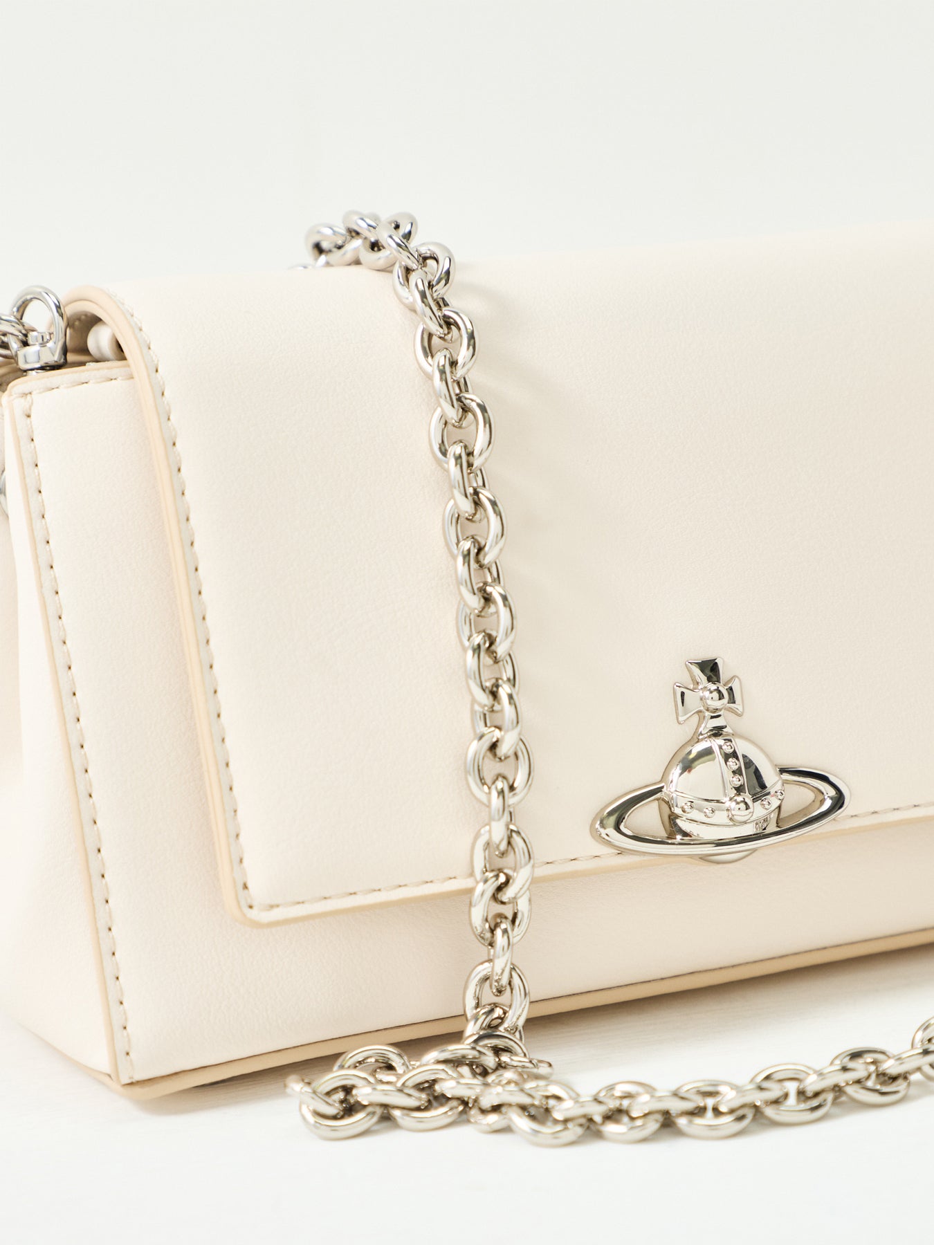 Hazel Small Shoulder Bag White