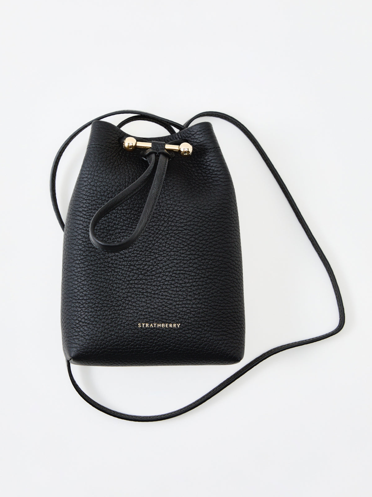 Osette Large Grain Leather Pouch