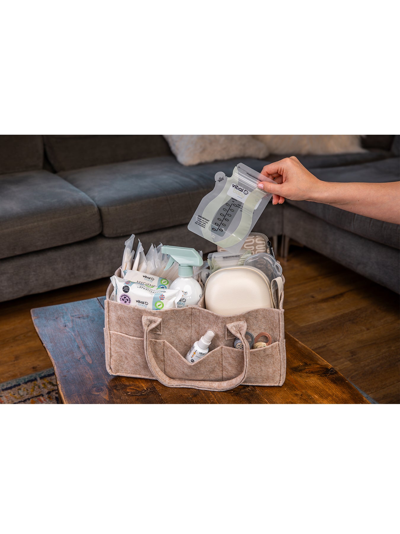 Breast Milk Storage Bags 30 Pack White