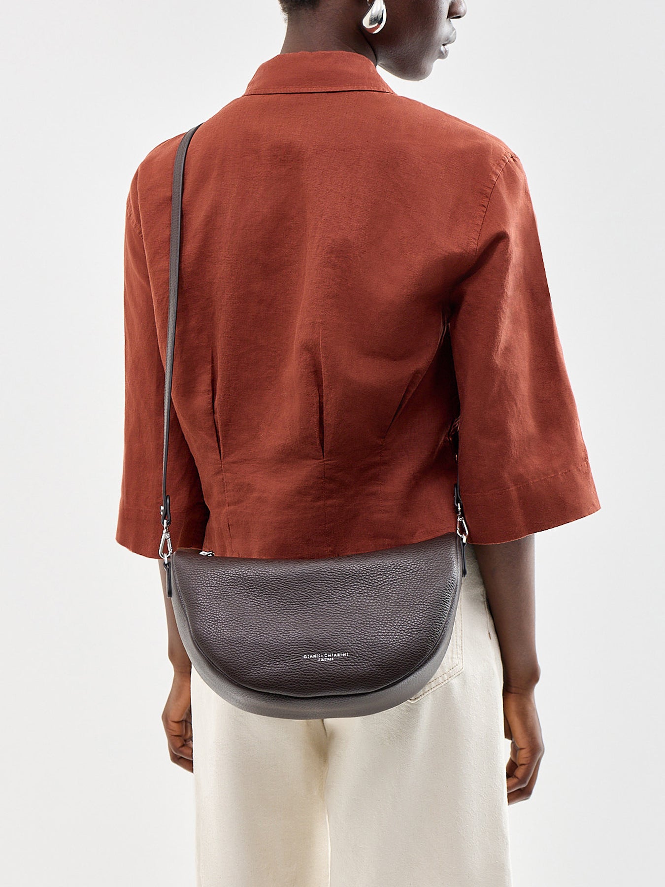 Cleo Small Shoulder Bag Brown