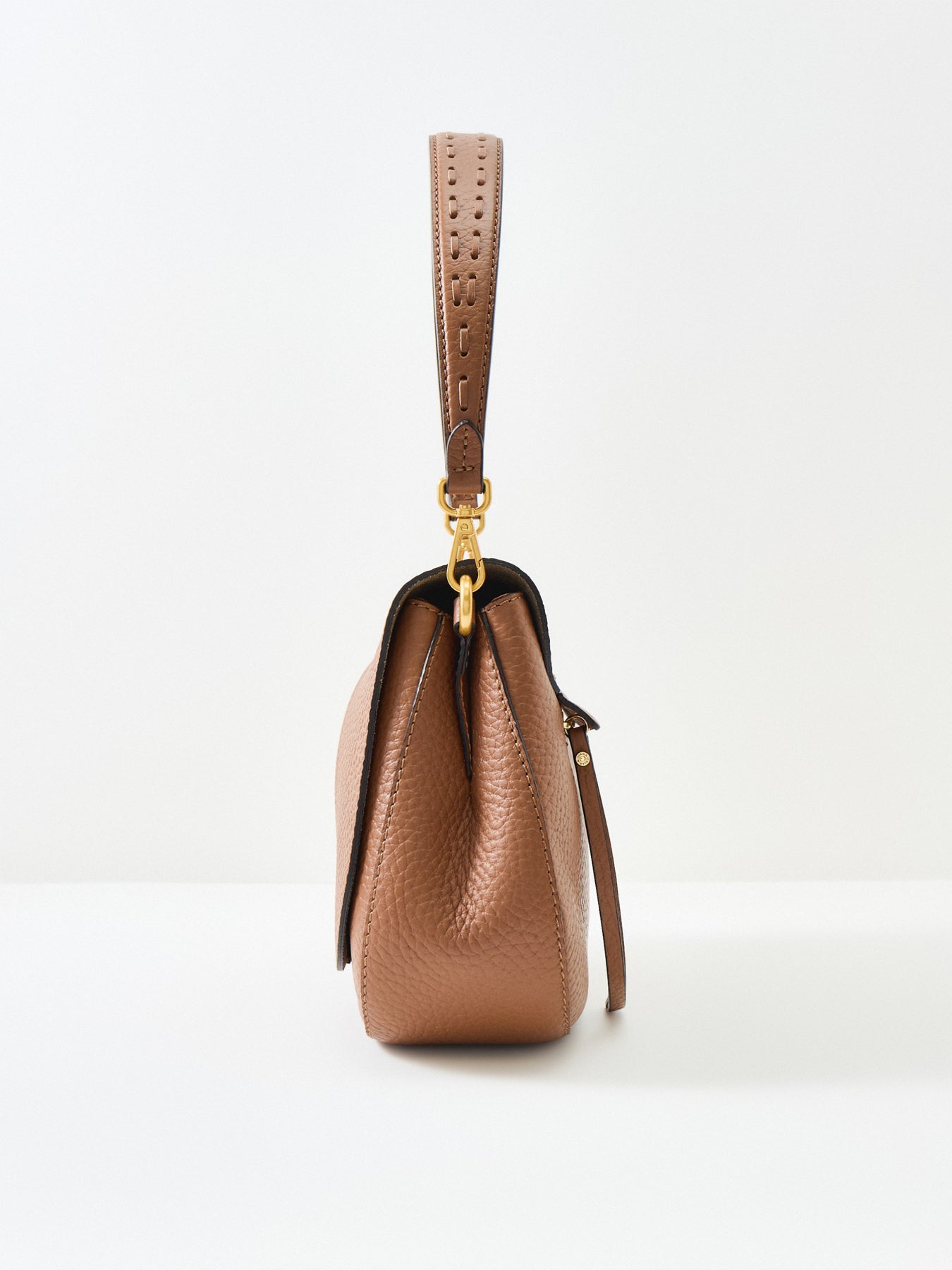 New Helena Round Large Tote Bag Tan