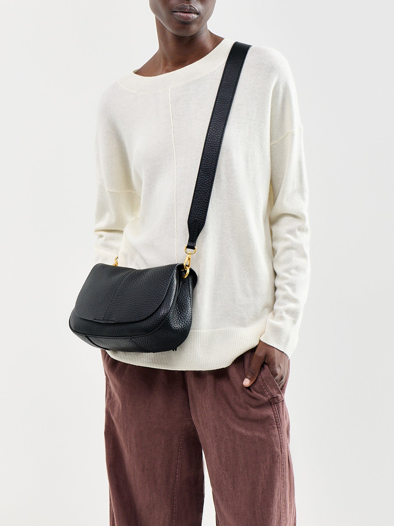 New Helena Small Shoulder Bag Black