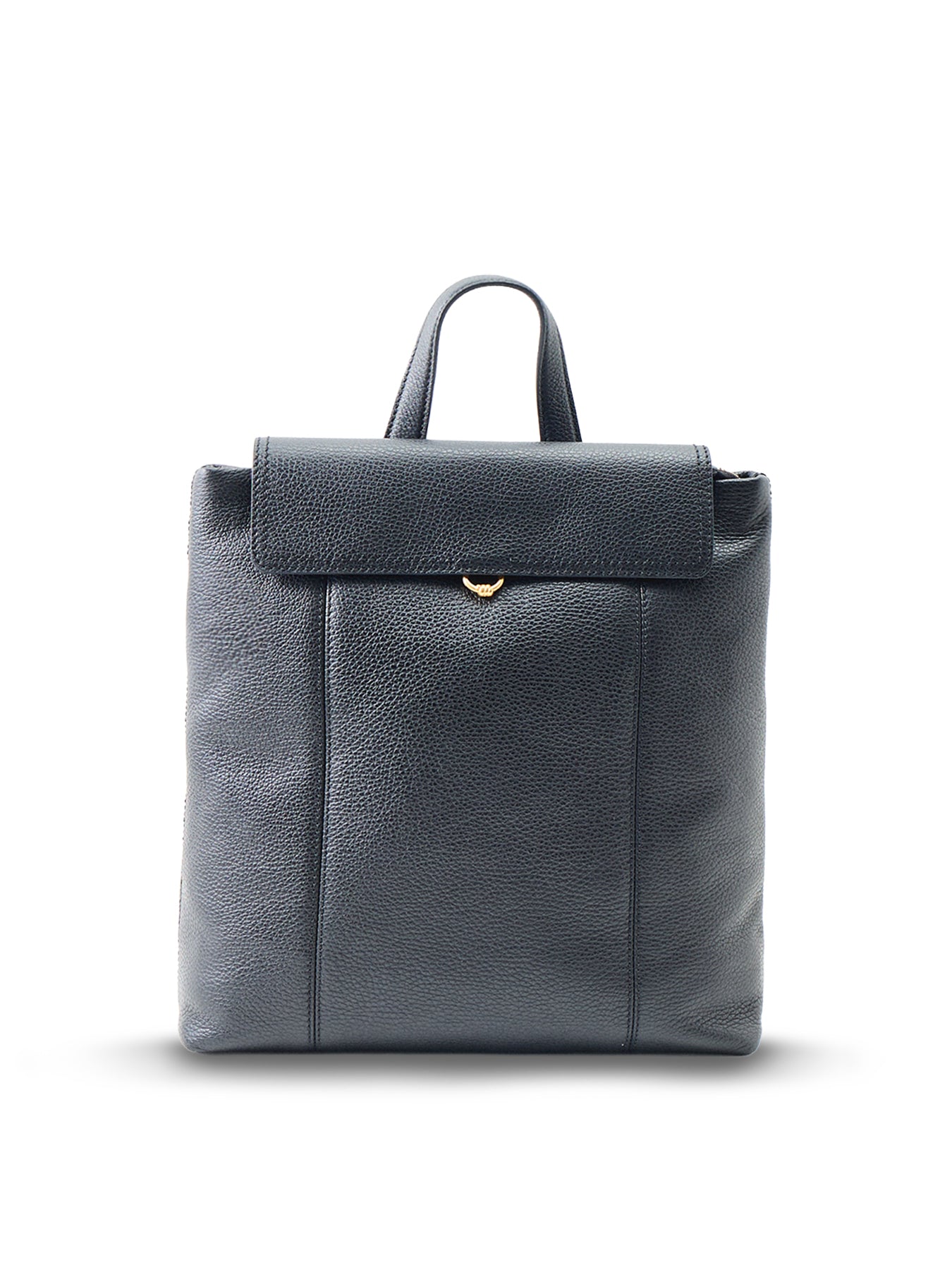 Vicky Leather Backpack Black