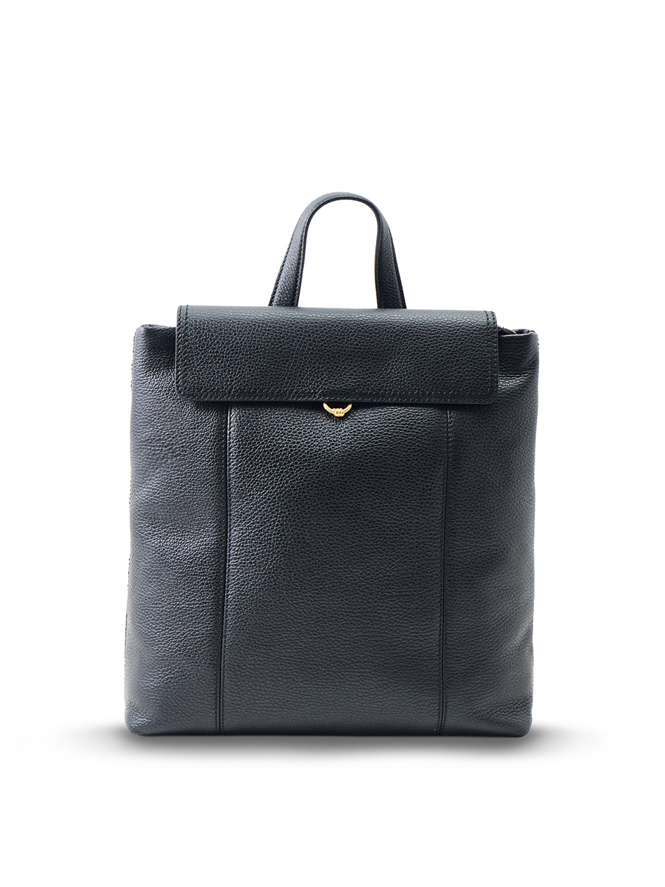 Vicky Leather Backpack Black