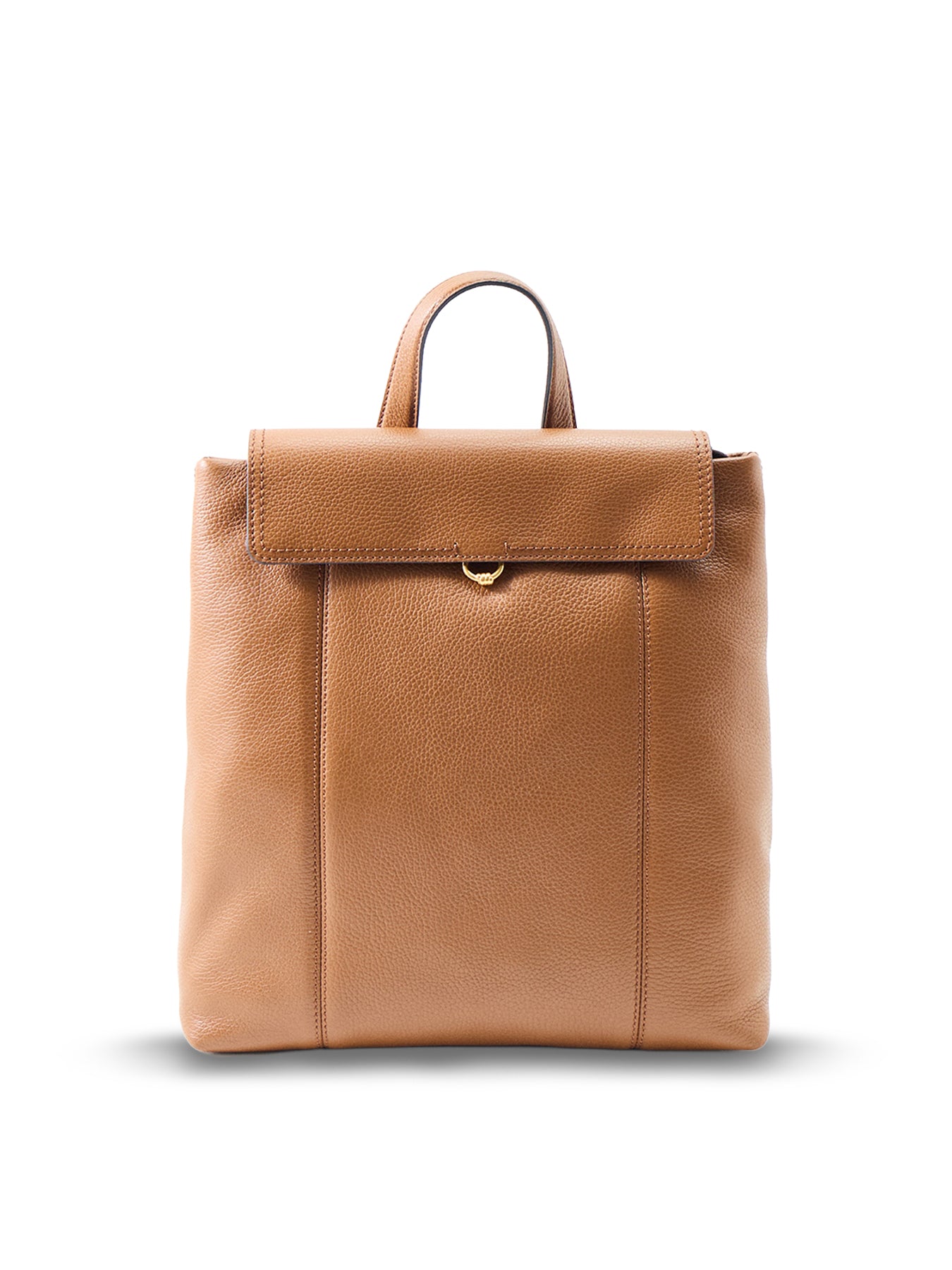 Vicky Leather Backpack Tan