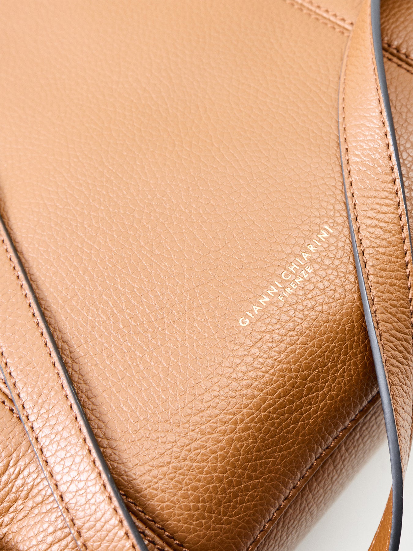 Vicky Leather Backpack Tan