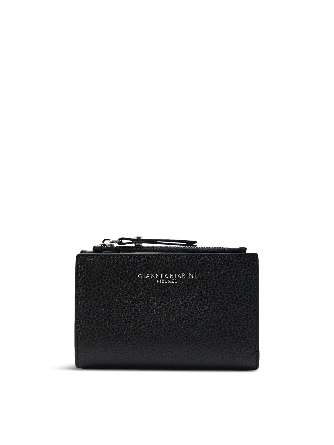 Grana Dollaro Zip Top Wallet Black