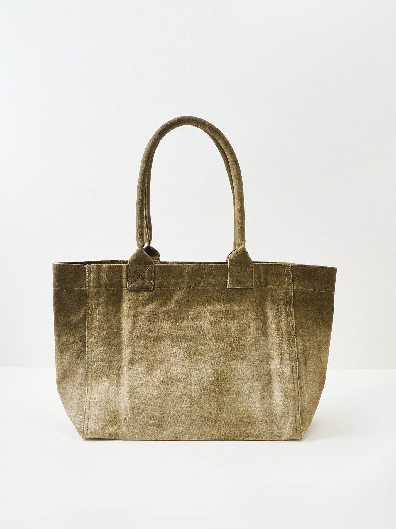 Yenky Zipped Tote Bag Khaki