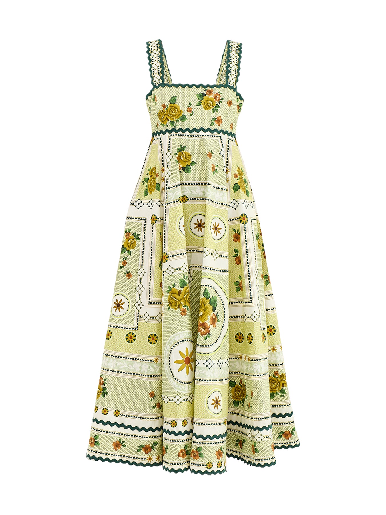 Dixie Summer Dress Green